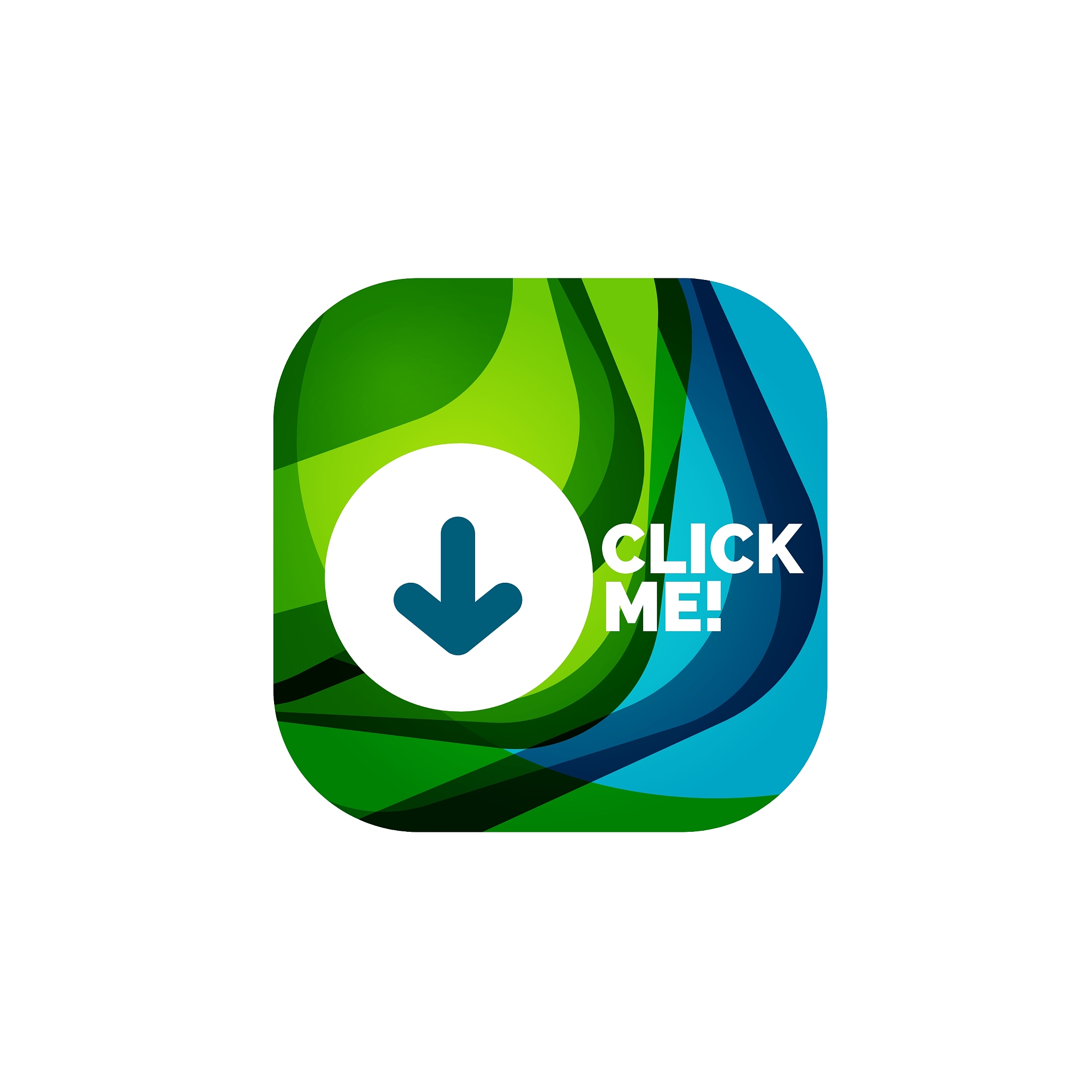 abstract square button template