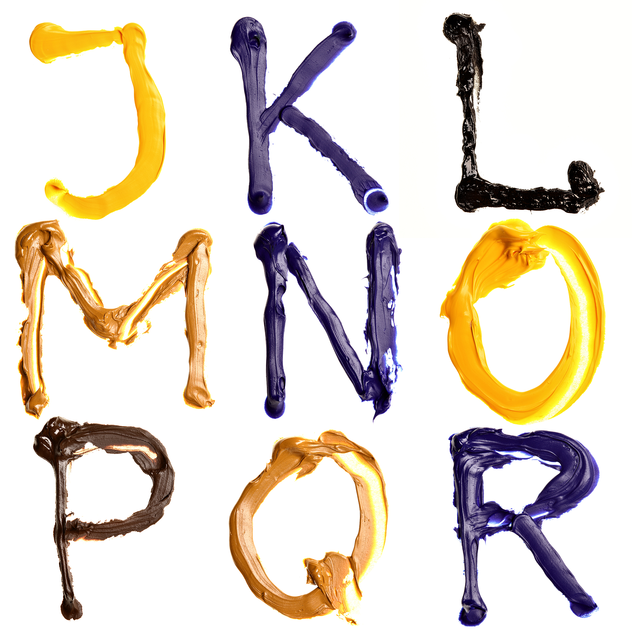 色的,白色背景,英文字母p,背景分离,字母表次序,英文字母j,英文字母<strong>k</strong>