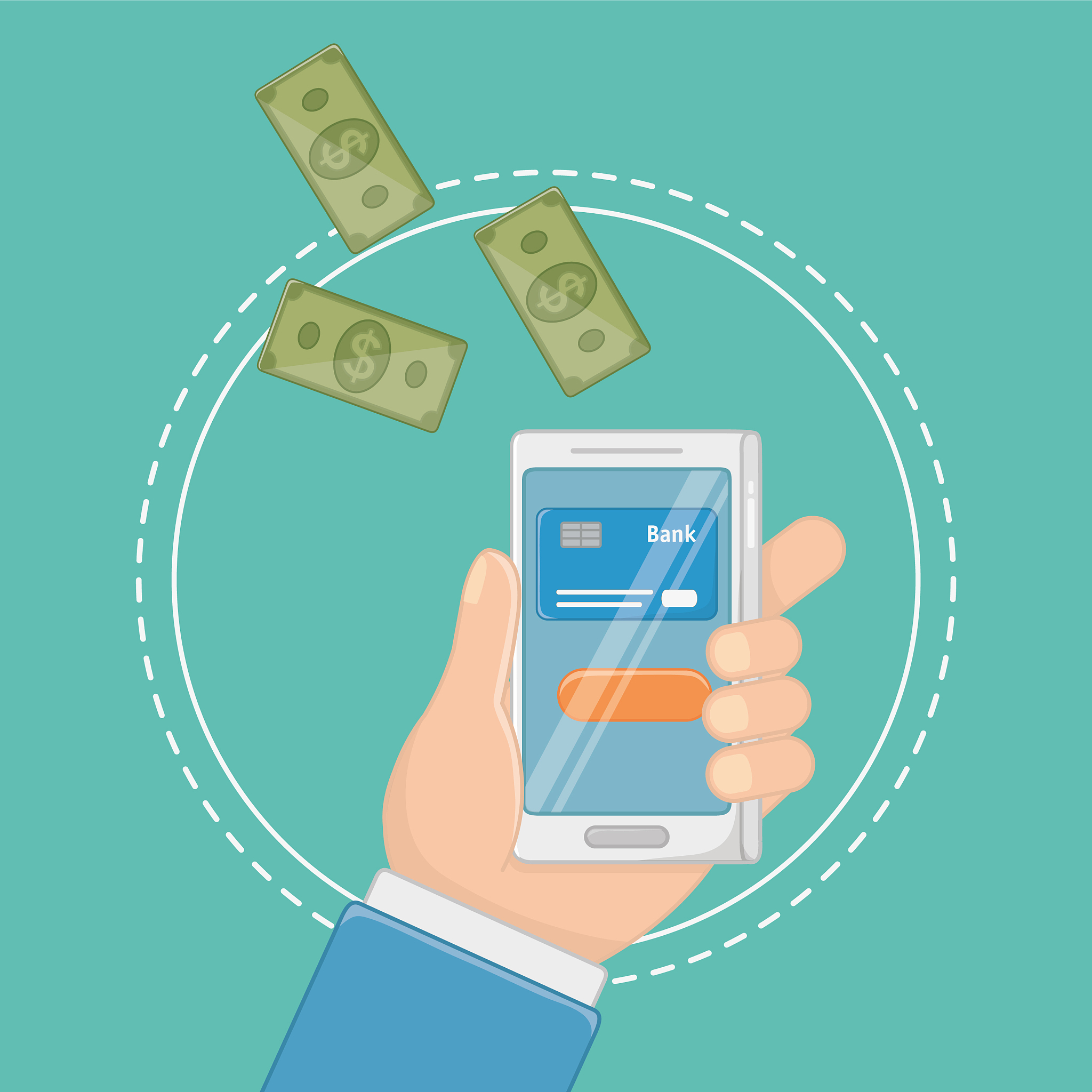 payment online icon set design