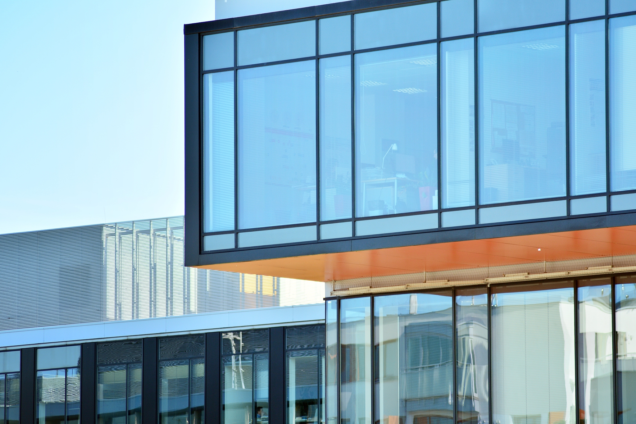 office building close up