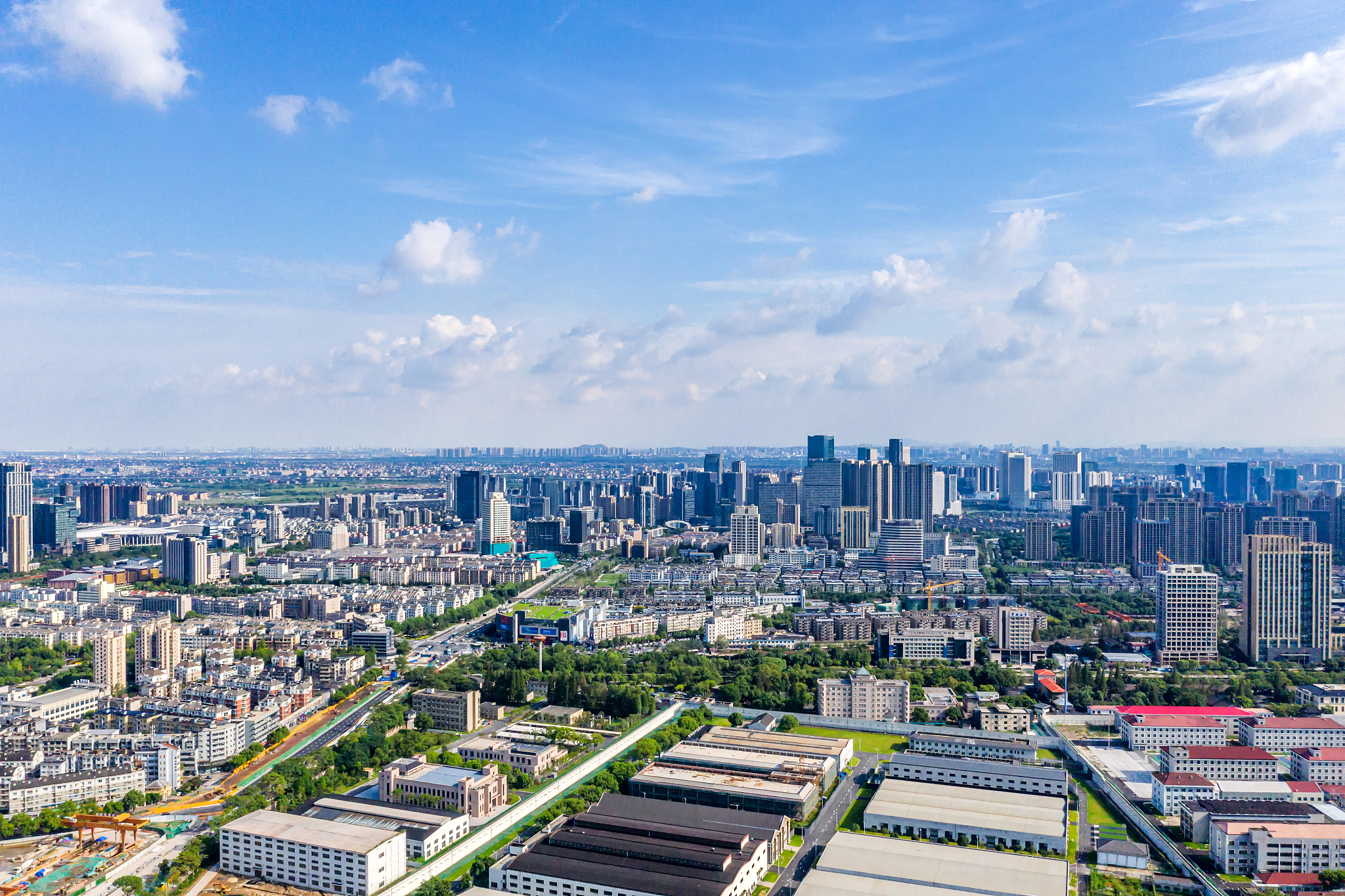 余杭临平城市风光