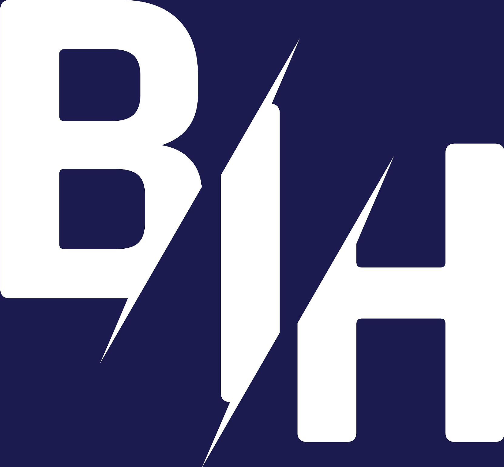 monogram letters initial logo design bih