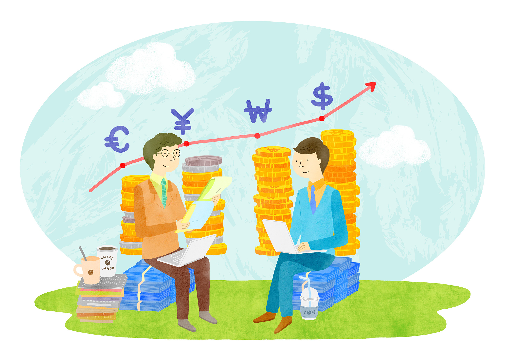 business, finance, banking, insurance, savings, virtual money, i