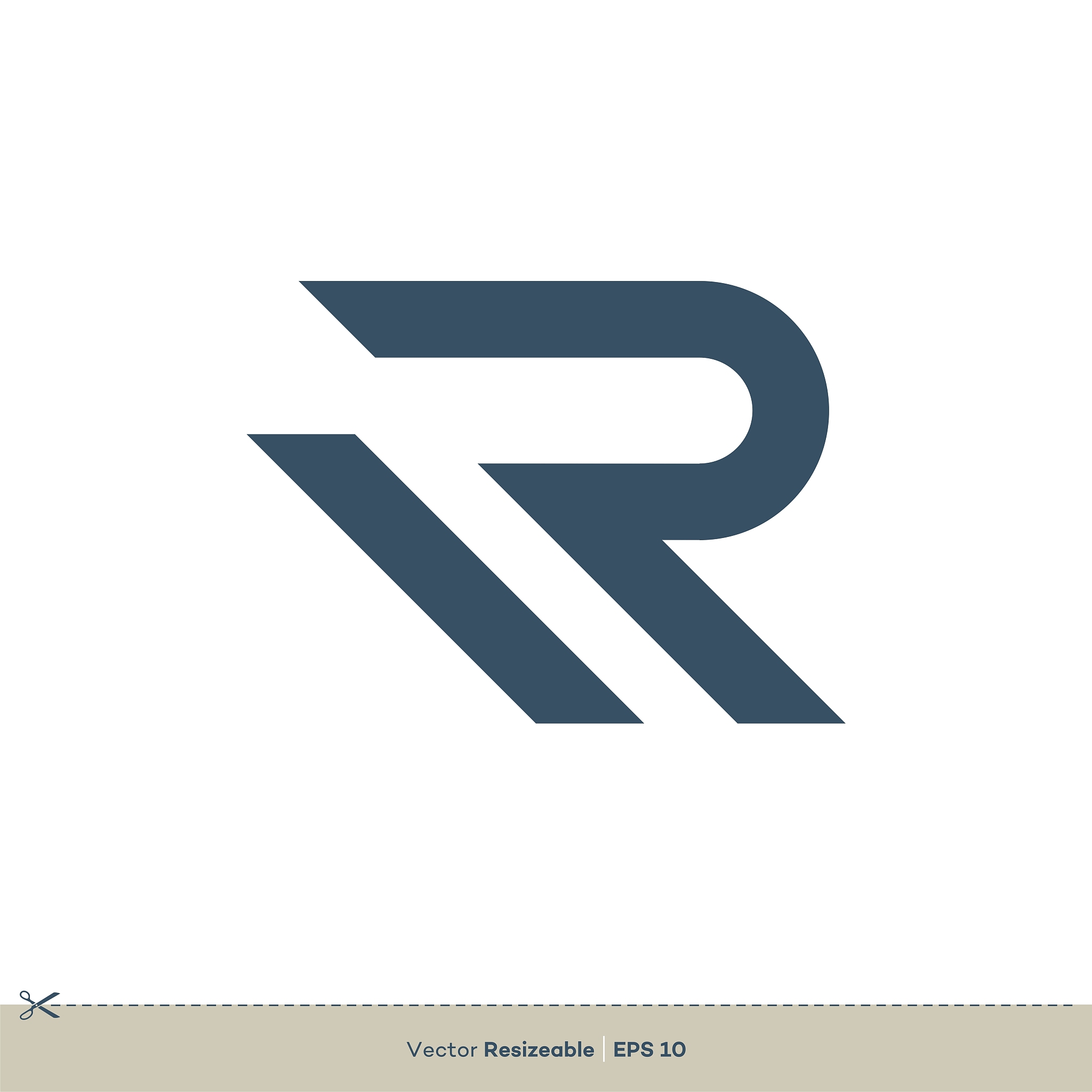 r letter vector logo template illustration design. vector eps 10