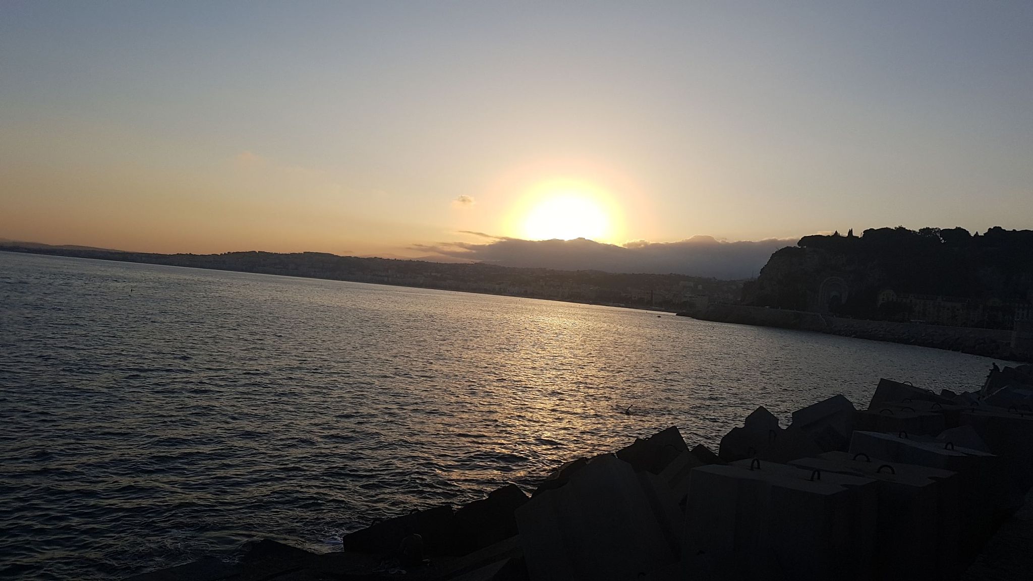 cte 'd azur sunset view