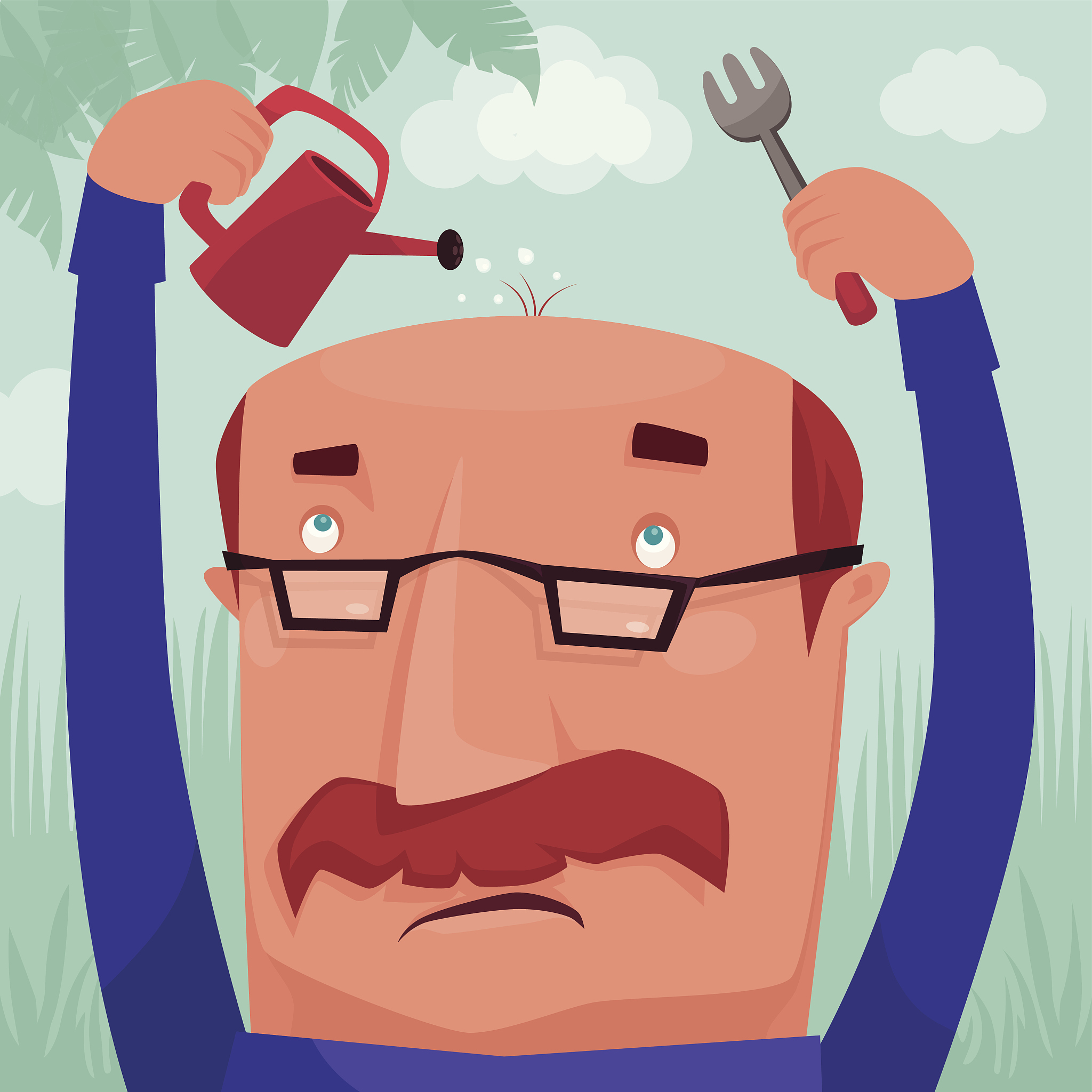 发际线突然长出来？可能是头发进入生长期！