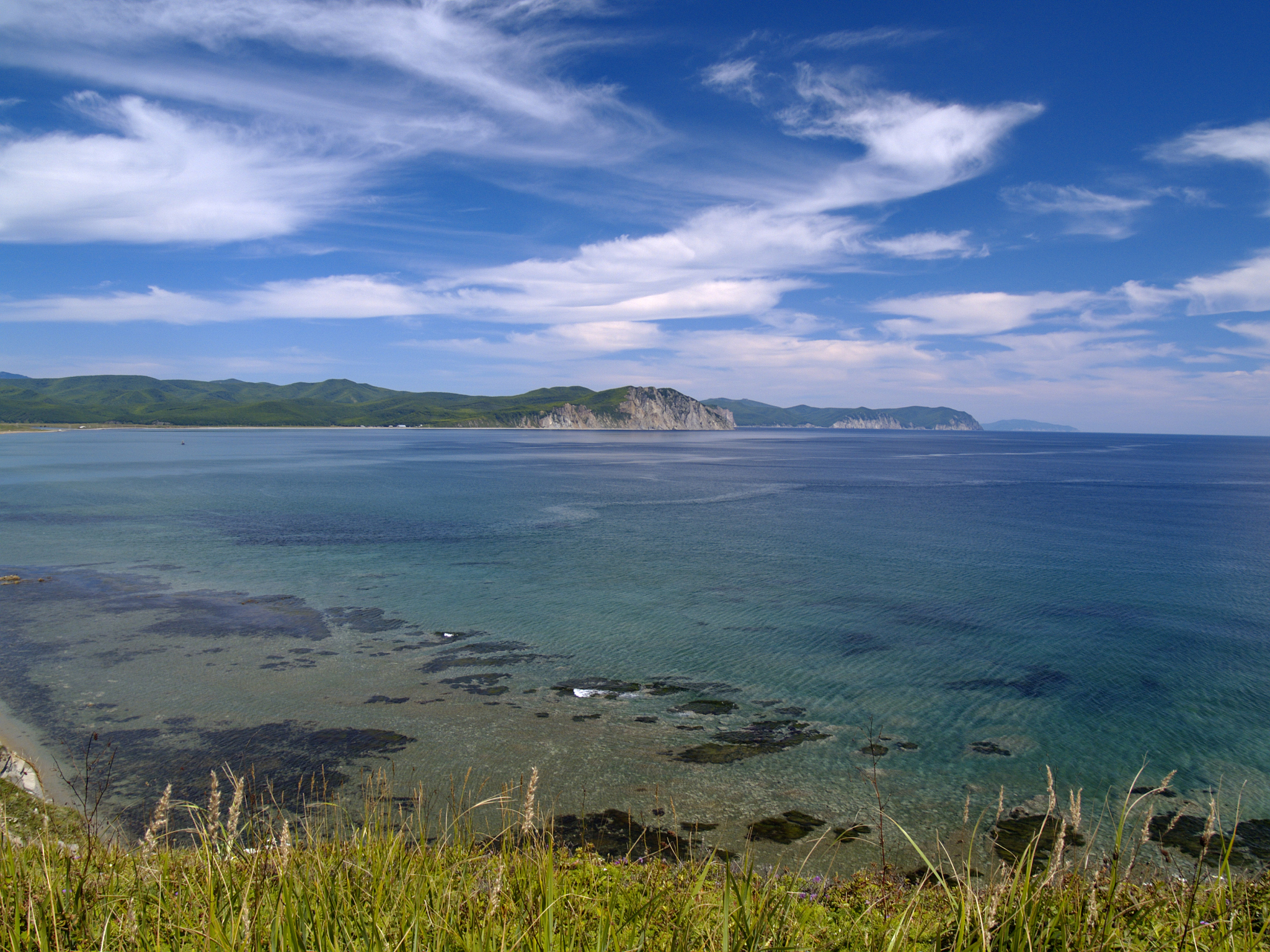 the seashore