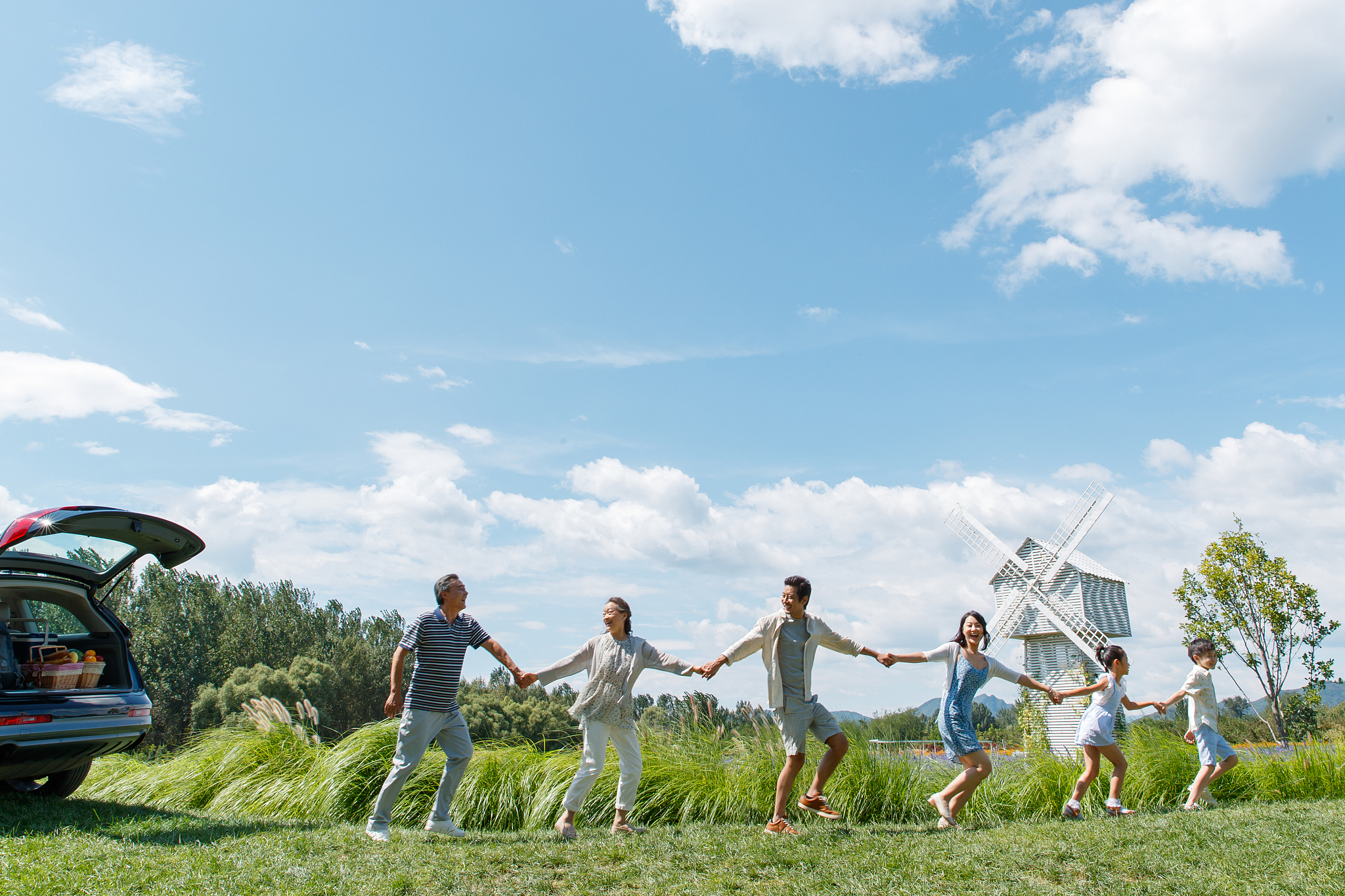 捕捉美好瞬间：与好友郊游记