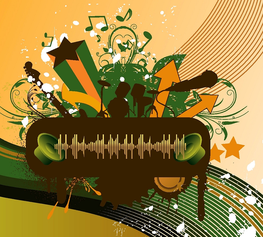 music illustration