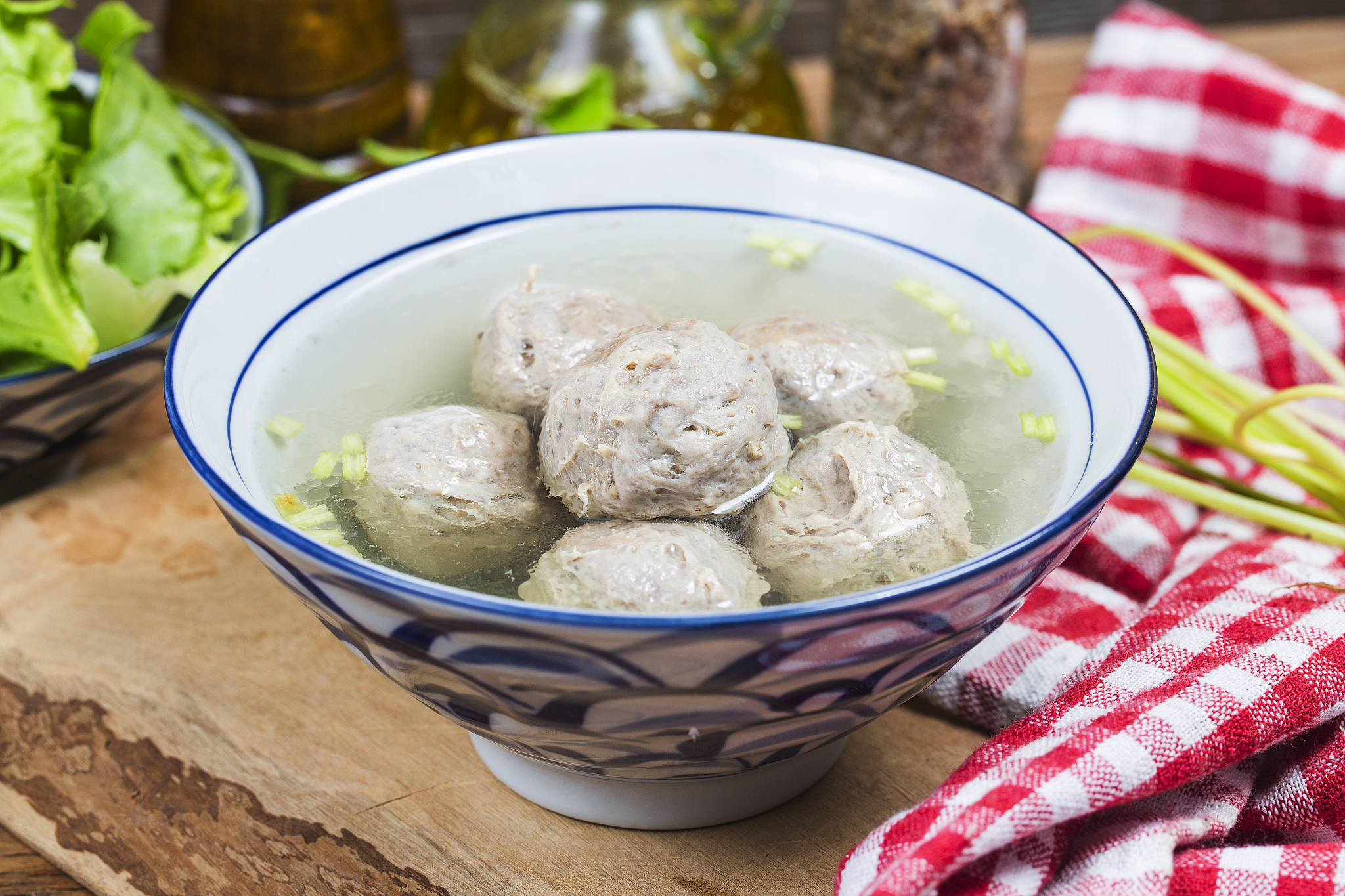 meat ball chinese food