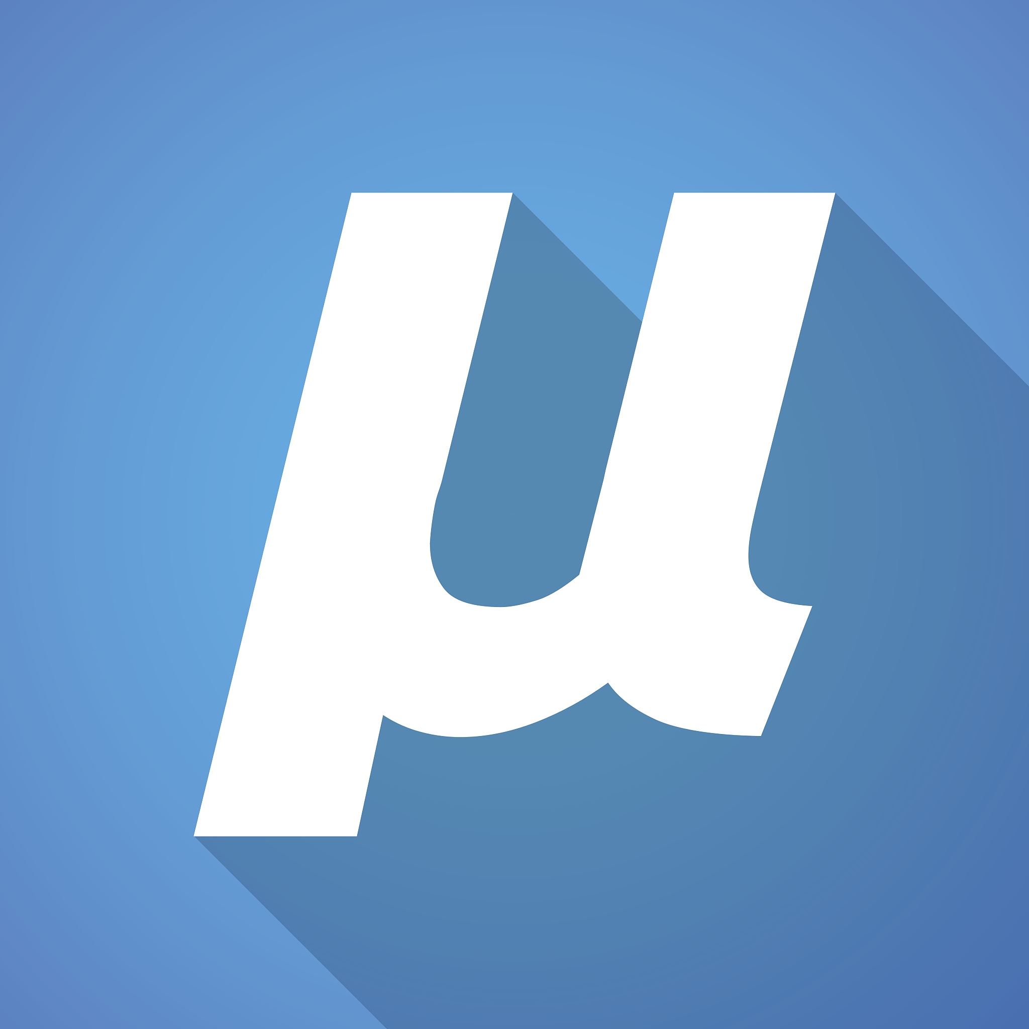 illustration of a micro sign, mu greek letter