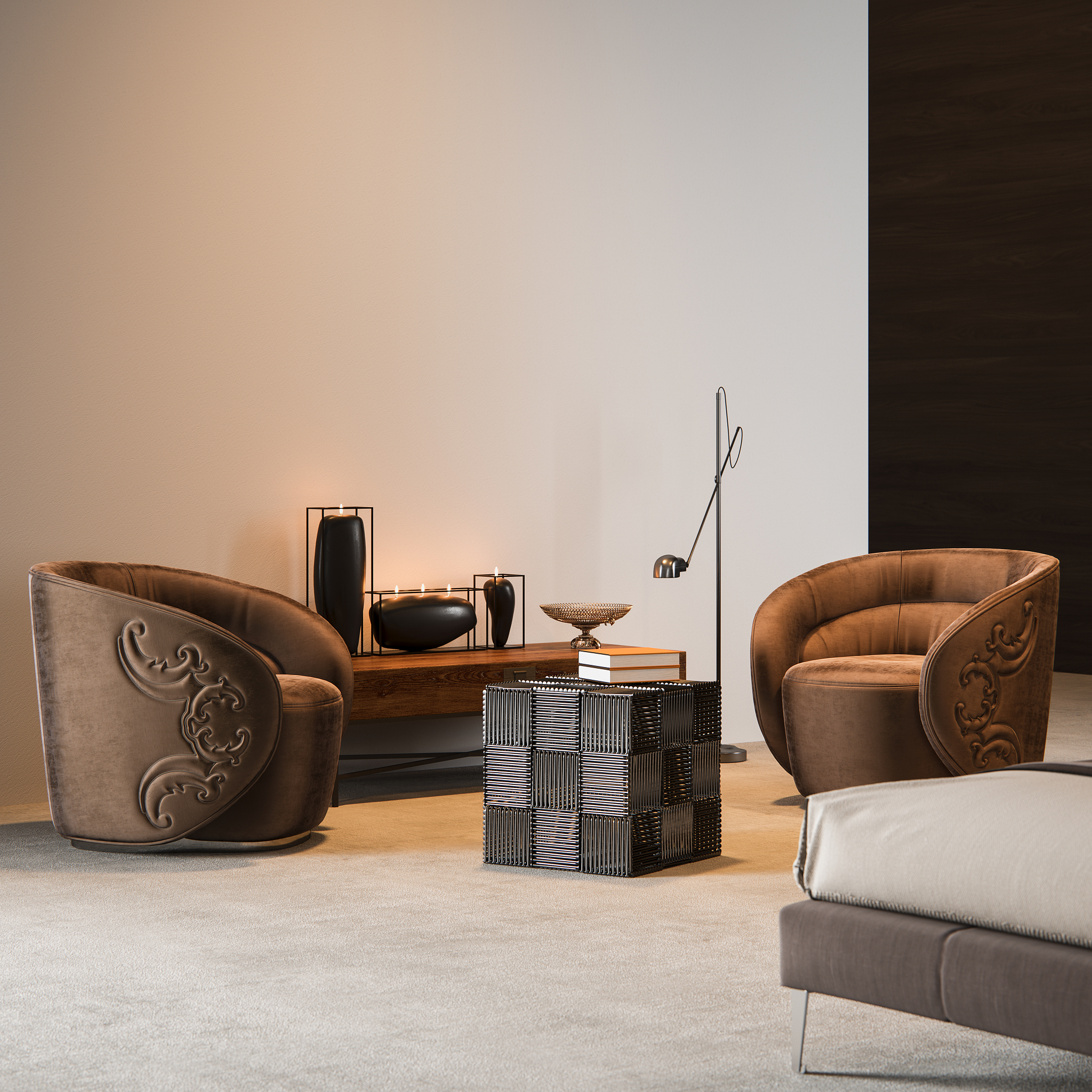 luxury bedroom interior