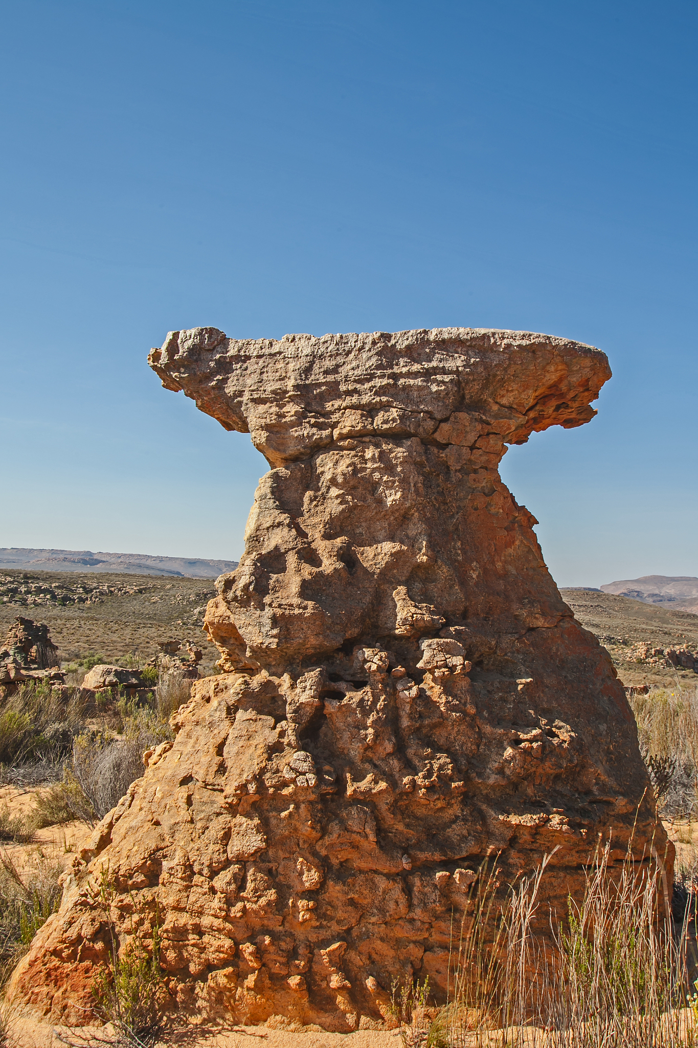 cederberg rock formations at stadsaal caves 13