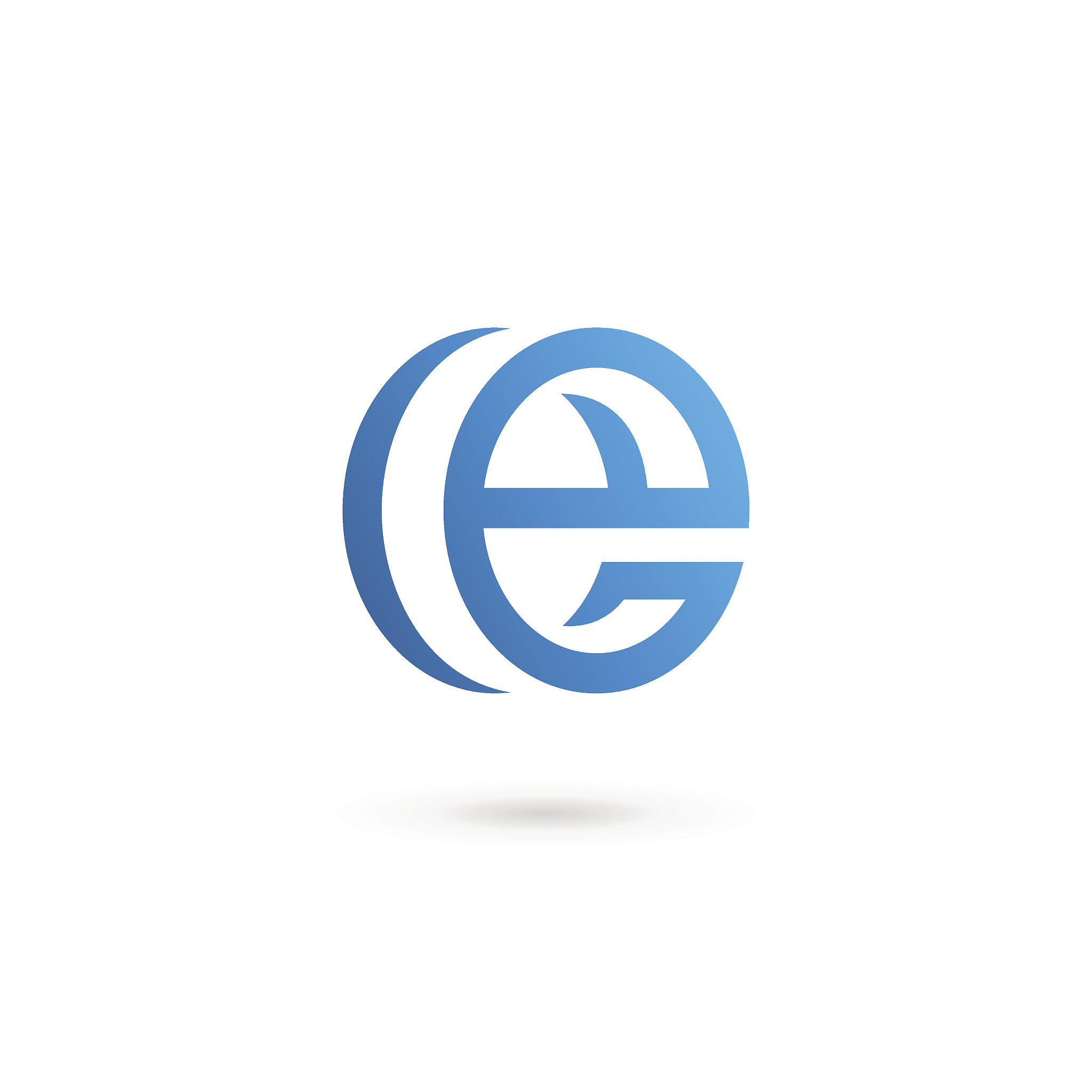 letter e icon