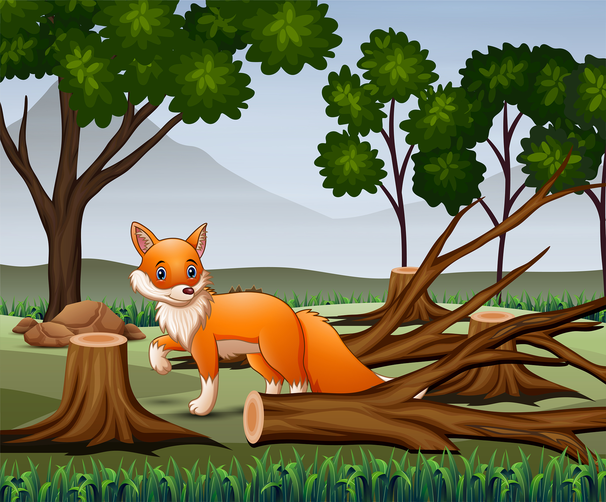 神奇森林的冒险之旅：我和小狐狸的奇幻故事