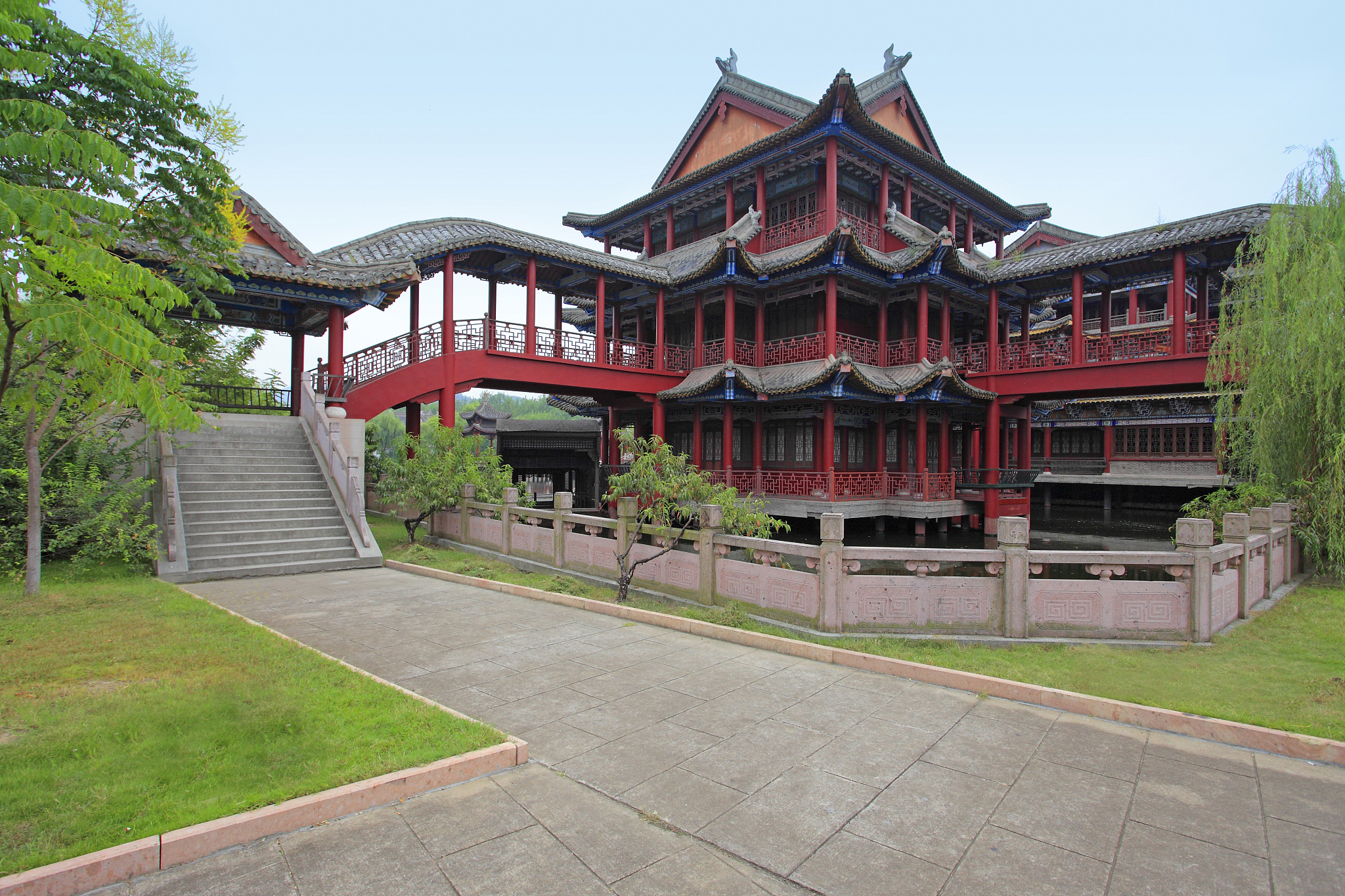 浙江横店宋代仿古建筑