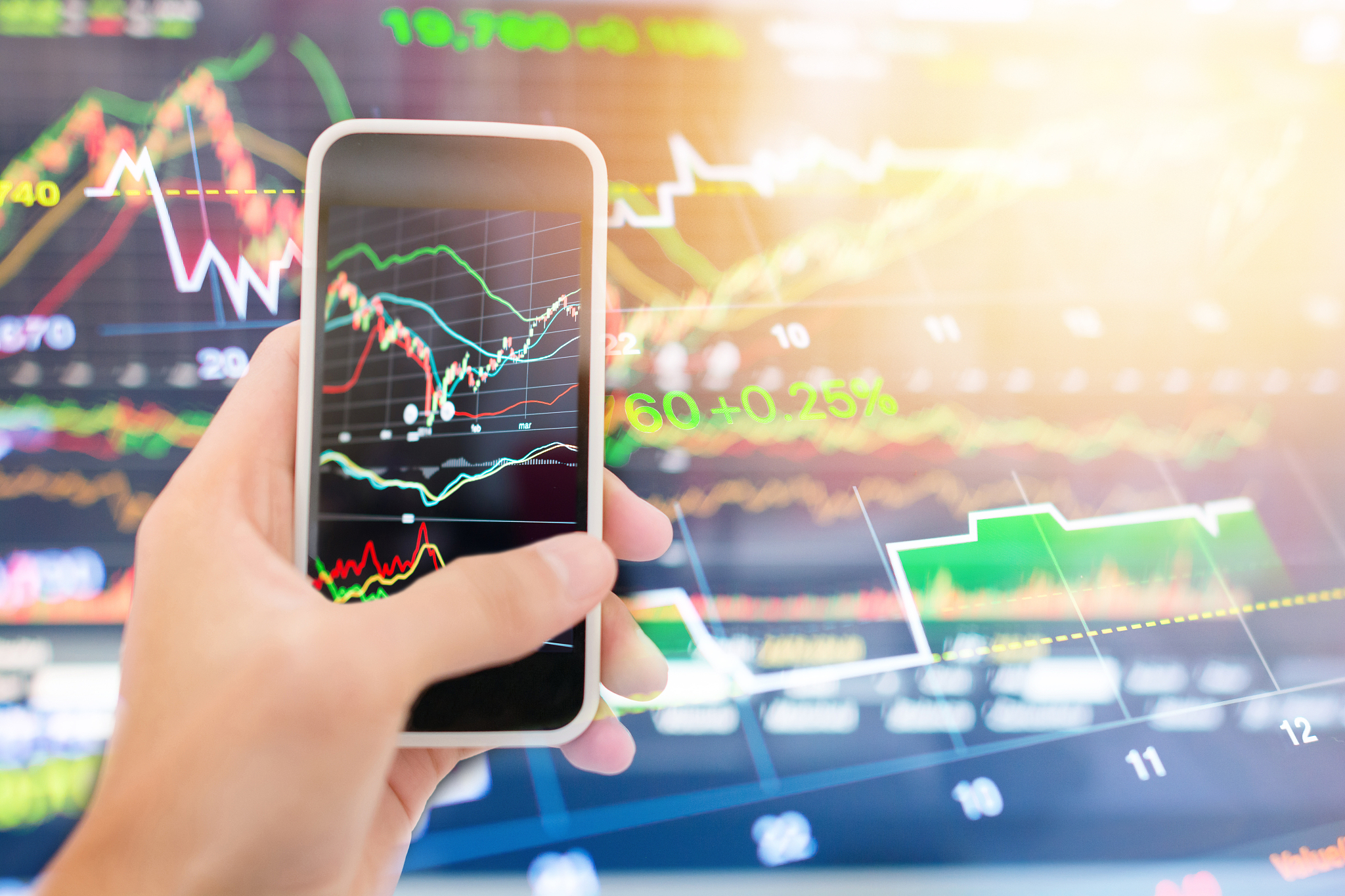 investment theme stockmarket and finance business analysis stock
