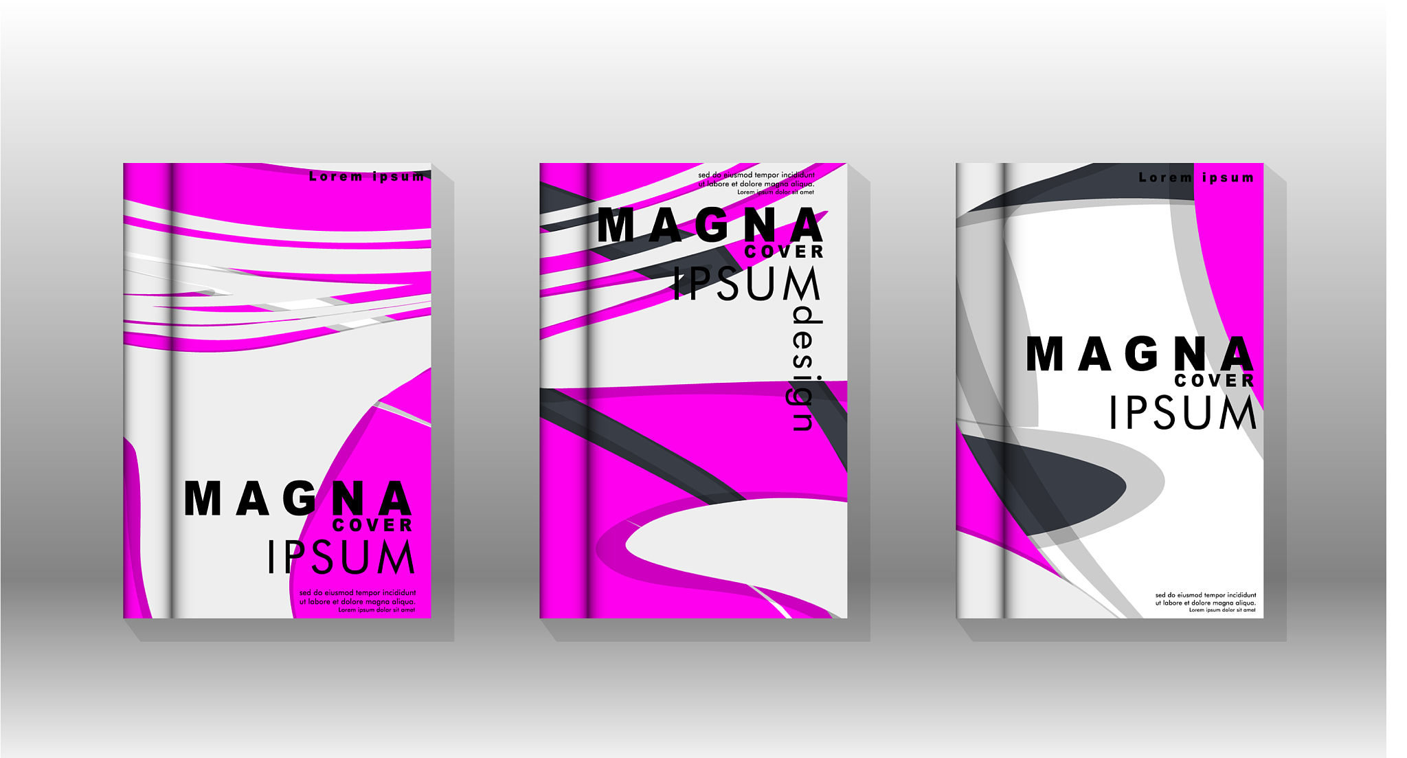 abstract cover with liquid elements book design