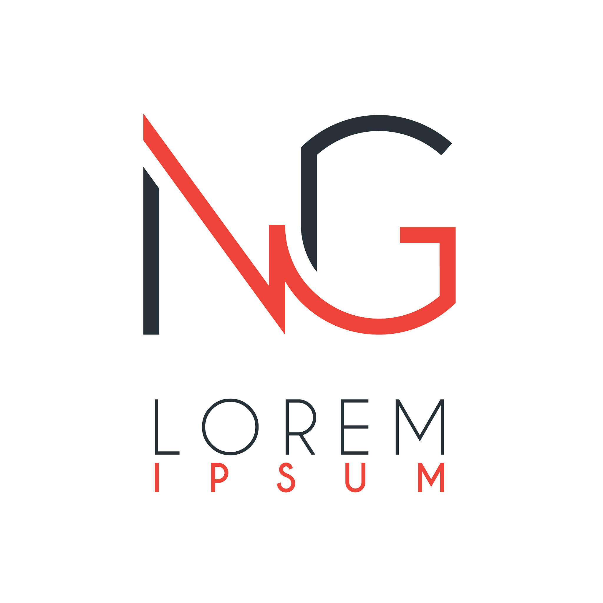 the logo between letter n and letter g or ng