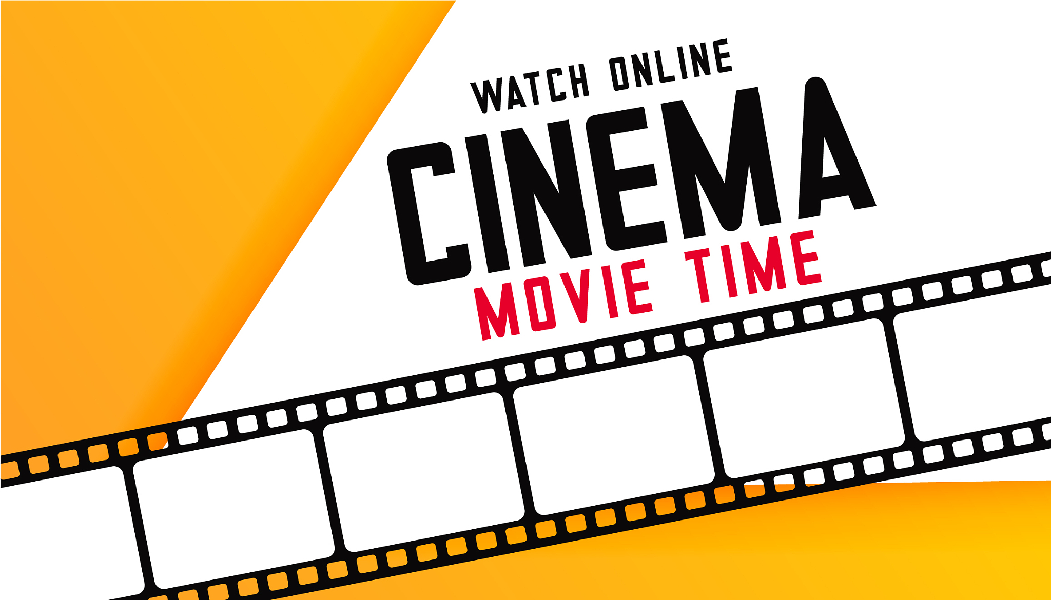 online digital cinema movie time background