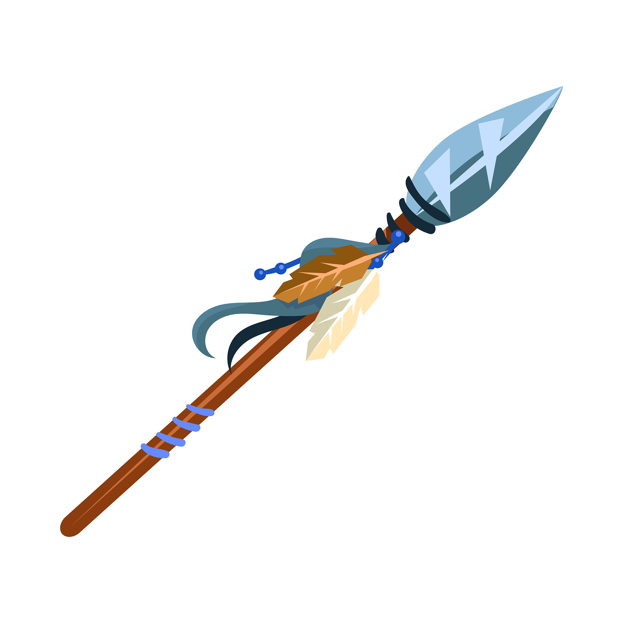 warriors spear cold weapon native american indian