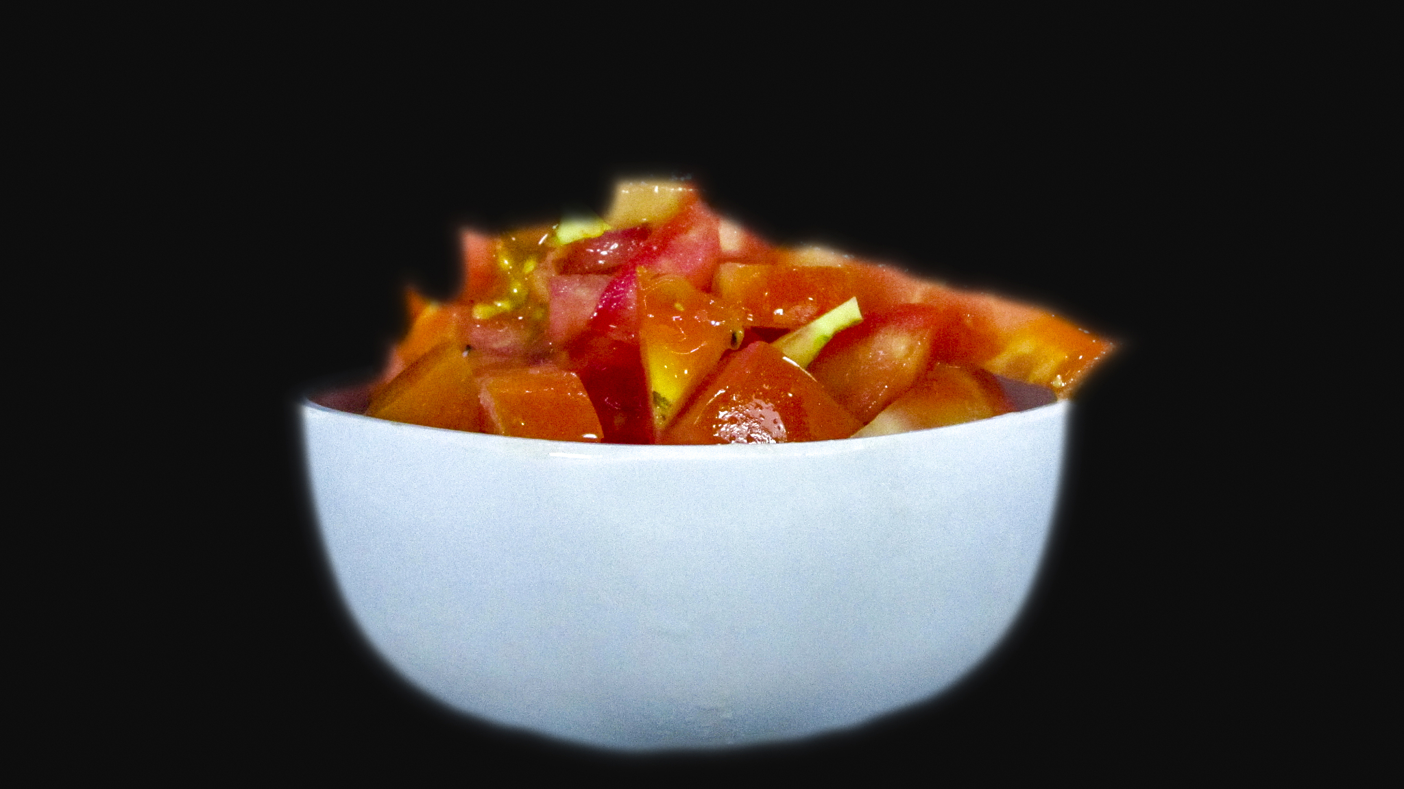 red and shiny tomatoes on the table