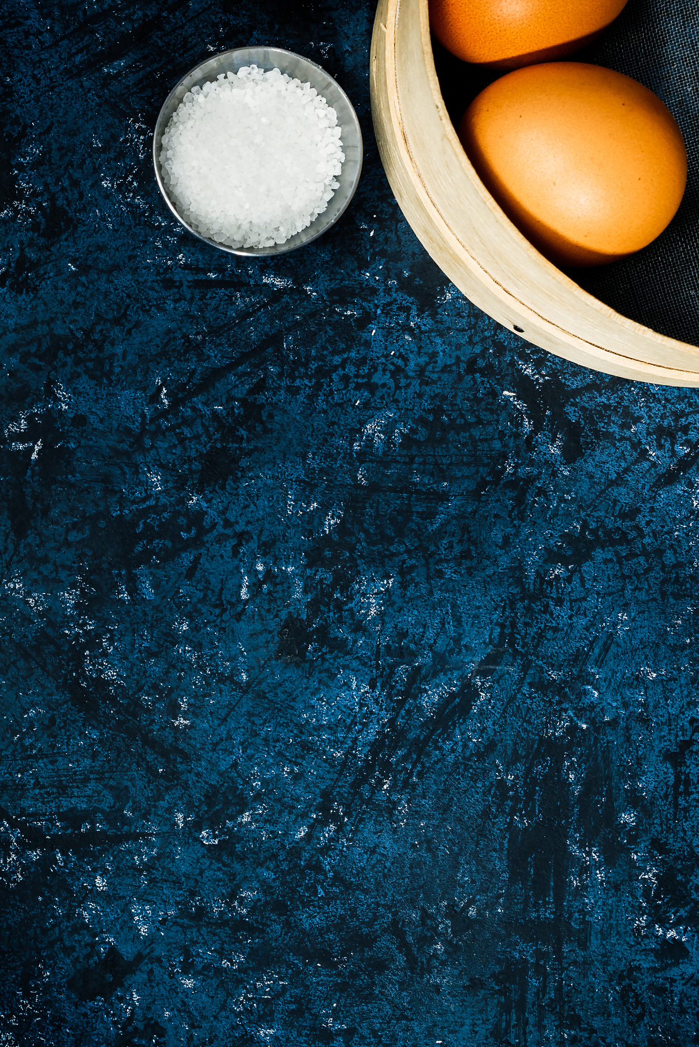 eggs and salt