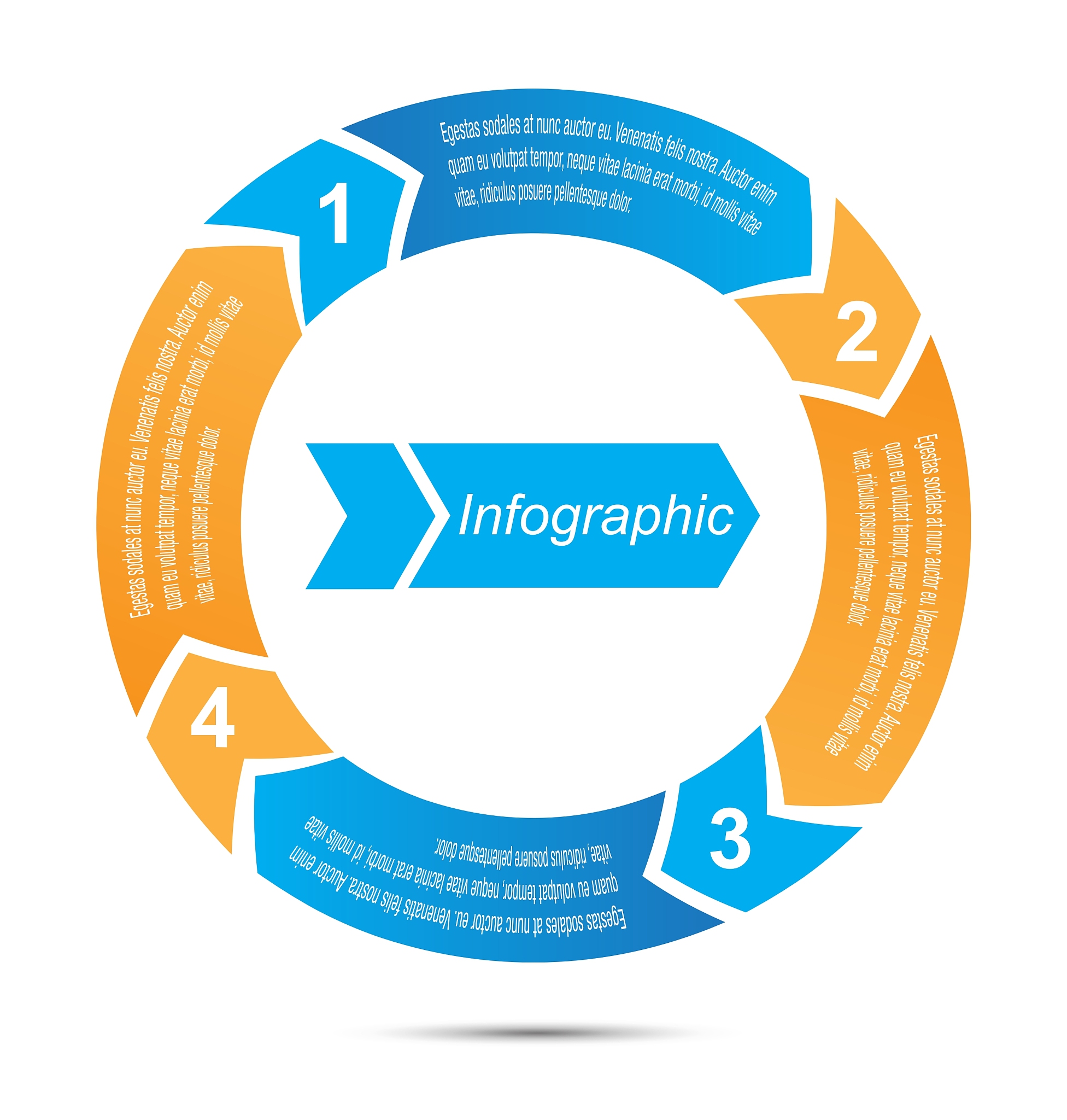 circle infographic