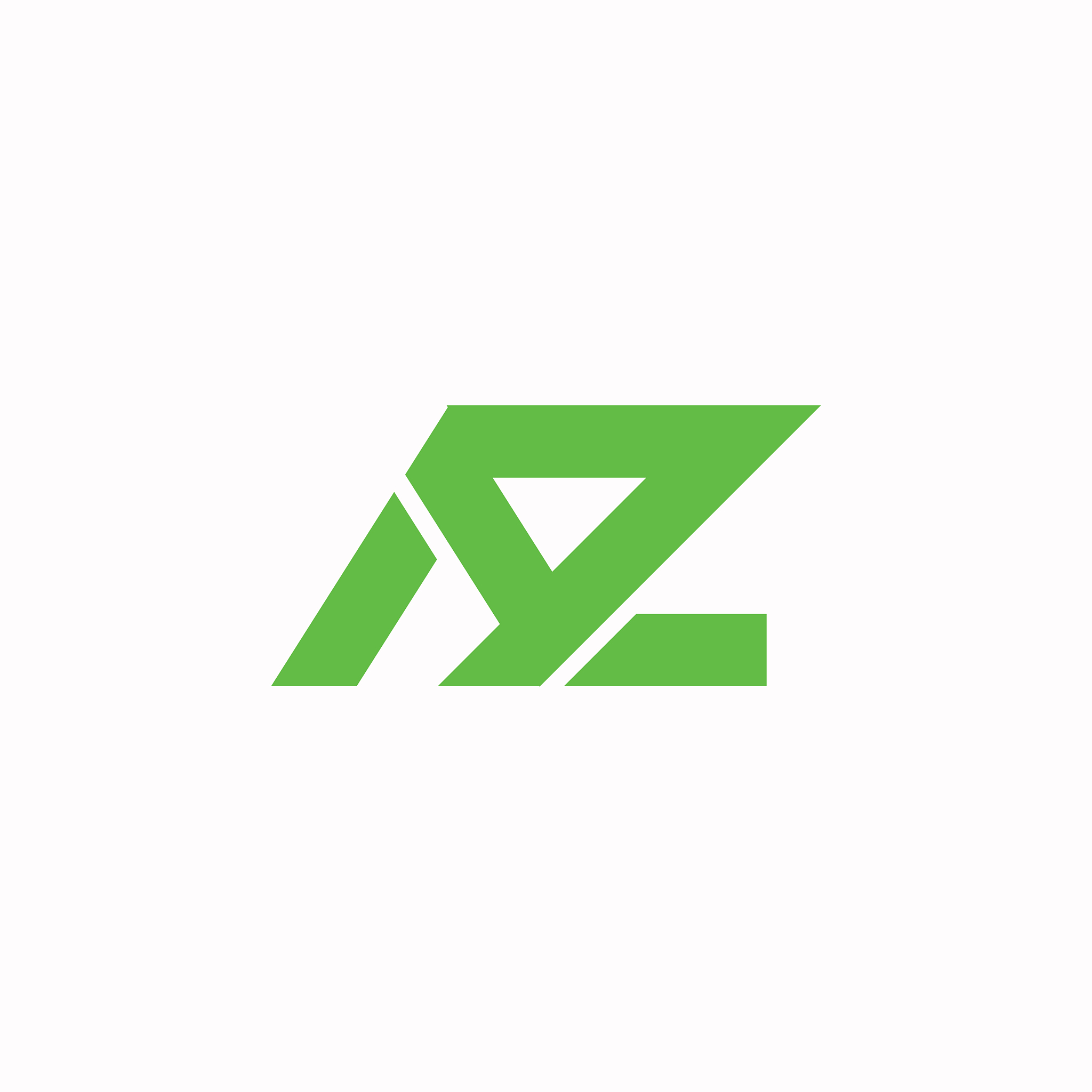 initial letter az or za logo design template