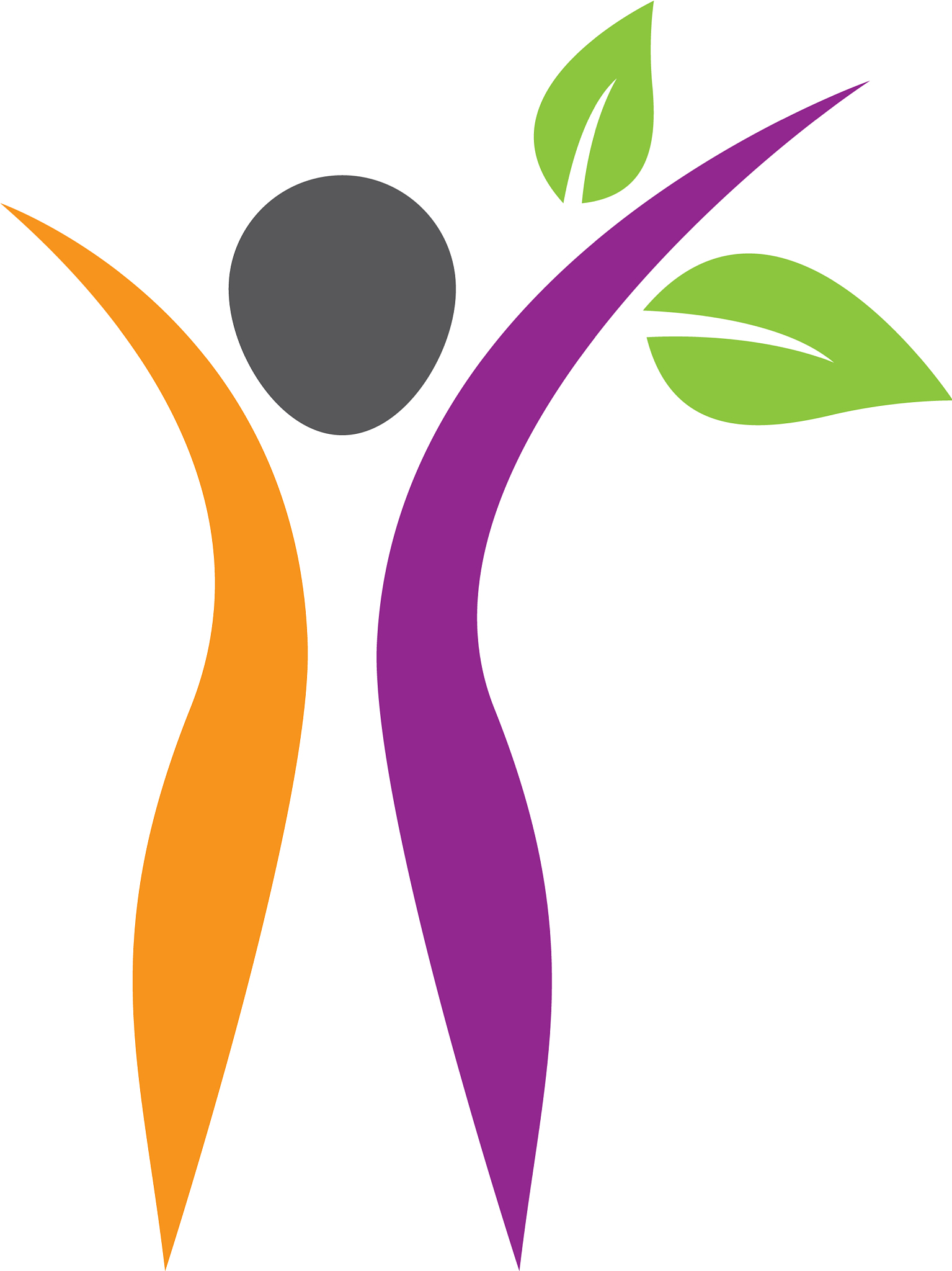 healthy life logo template icon