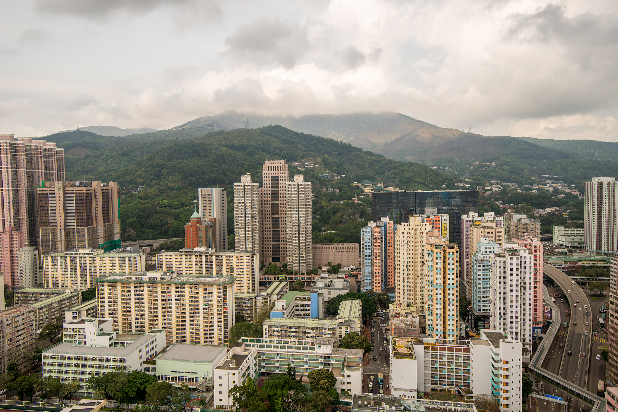 hong kong view