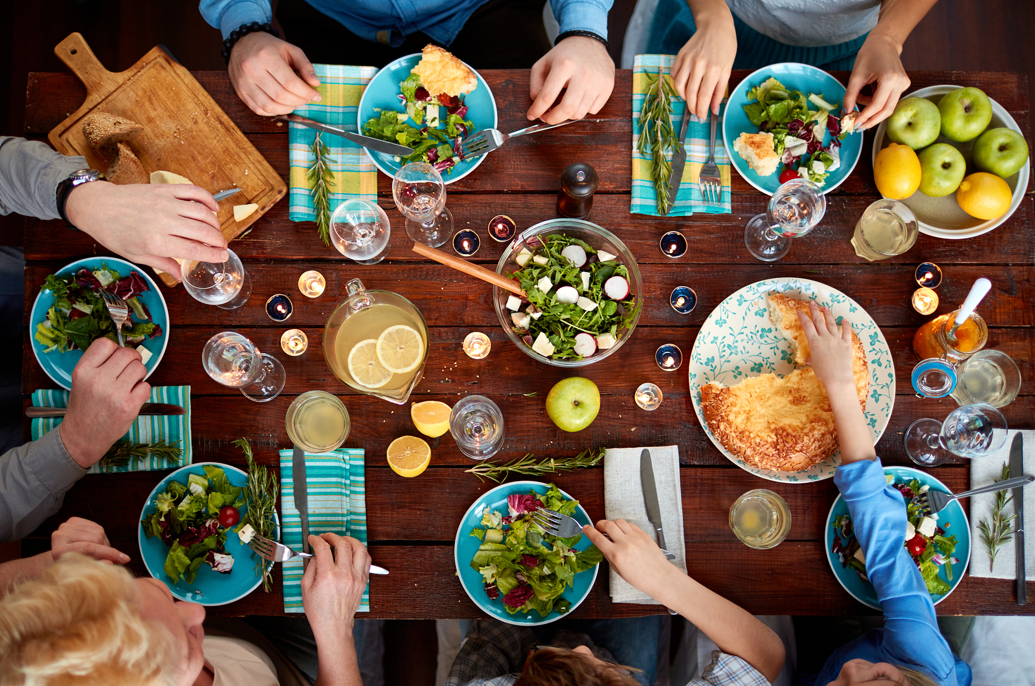 dining all together
