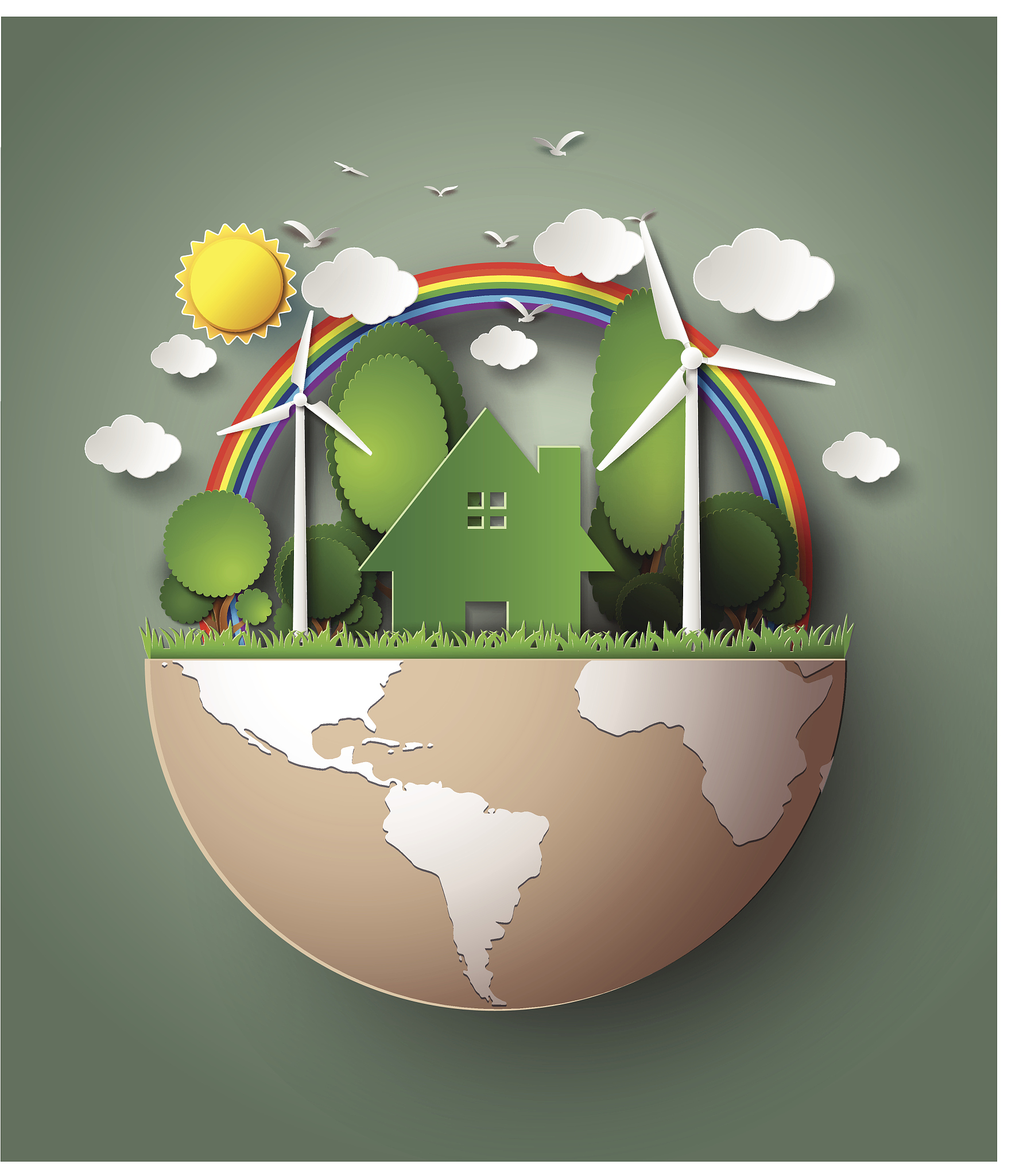 请谈谈我与地球有着怎样的共同牵挂