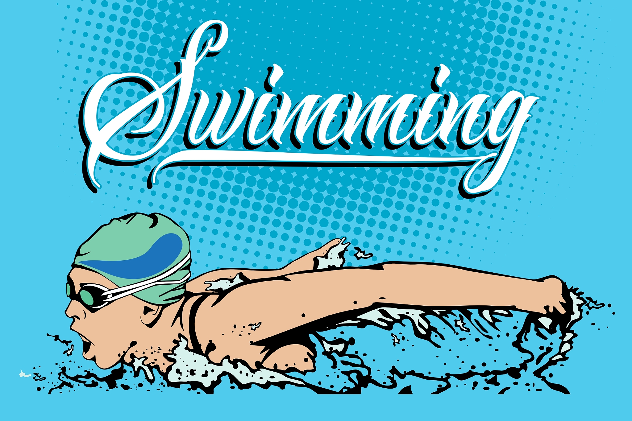 英文写一个泳衣的标题：大码保守遮肚泳装 抹胸吊带胖妹妹分体泳衣