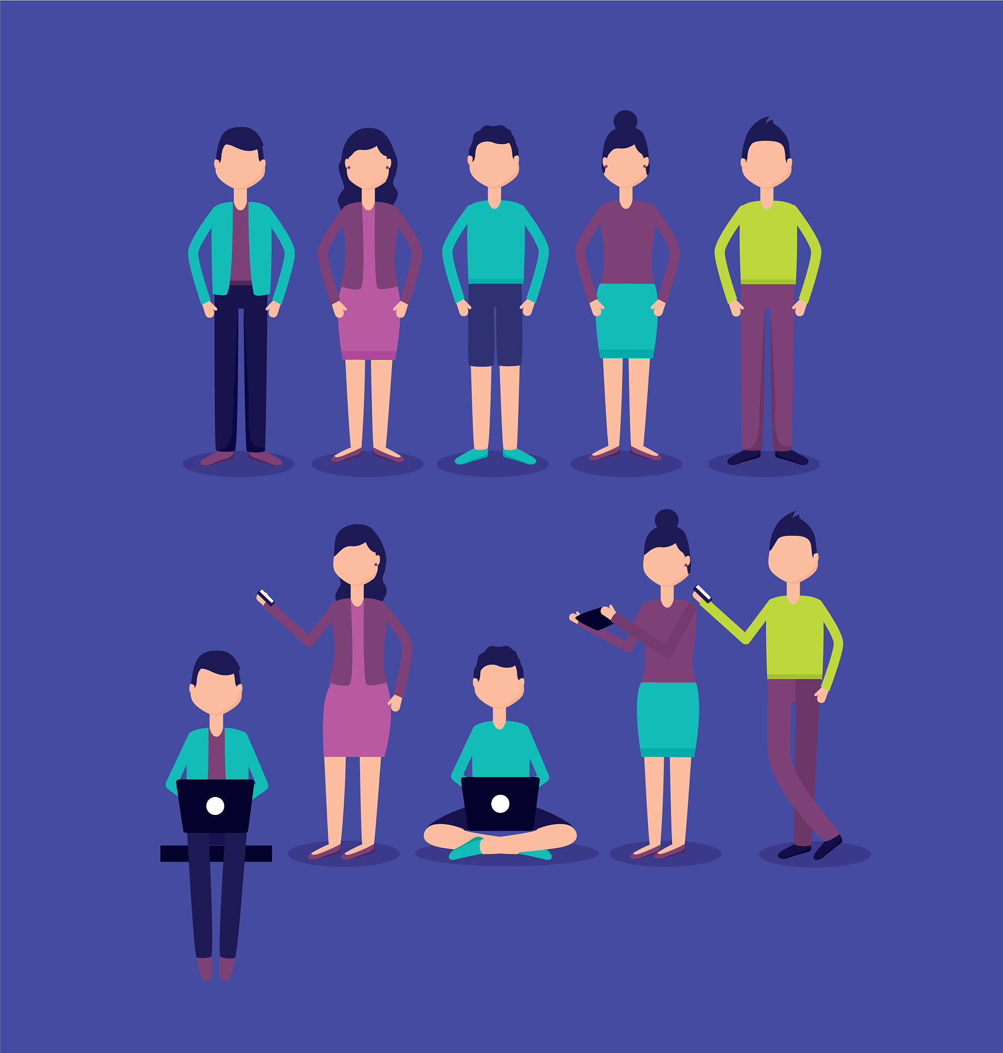 热情开朗，乐于分享！我的互联网人设