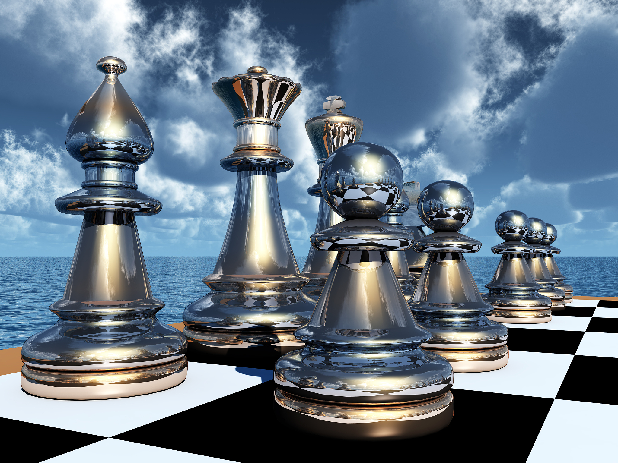 一、什么是国际象棋国际象棋International Chess又称欧洲象棋或西洋棋港澳台地区多采用此说法是一种二人对弈的战略棋盘游戏。国际象棋的棋盘由64个黑白相间的格子组成。黑白棋子各16个多用木或塑胶制成也有用石块制作；较为精美的石头、玻璃水晶或金属制棋子常用作装饰摆设。国际象棋是世界上最受欢迎的游戏之一数以亿计的人们以各种方式下国际象棋。在所有棋盘游戏中国际象棋是一种把战略战术和纯技术融为