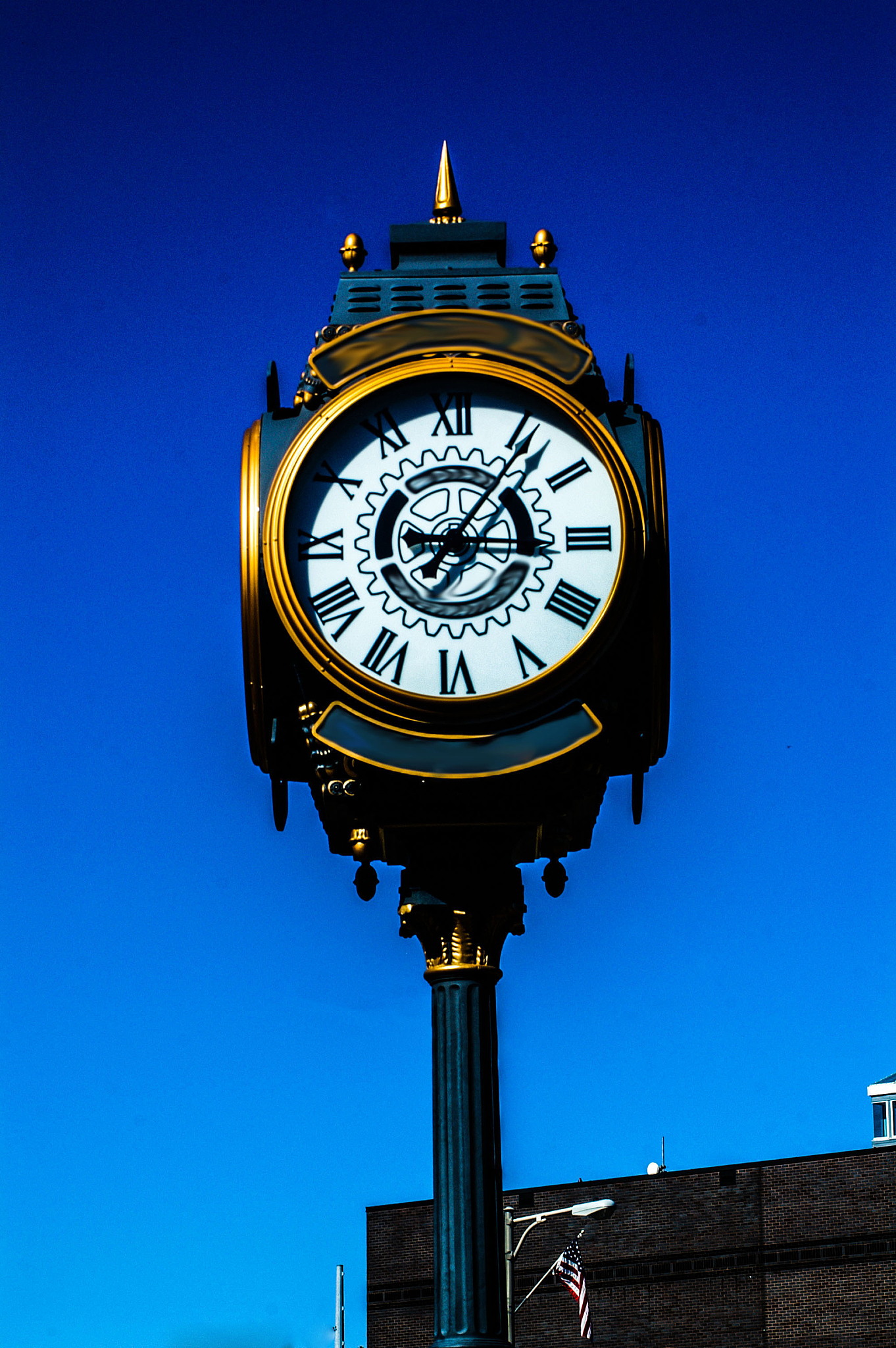 合肥大钟楼钟面时针分针秒针长度