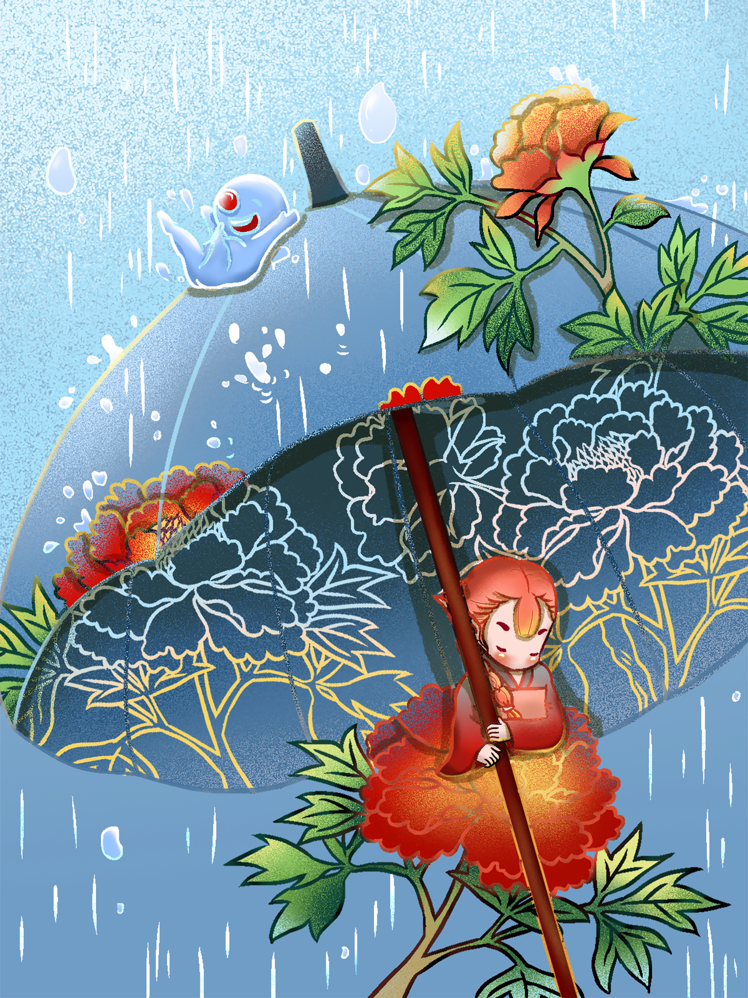 帮我策划一个以谷雨节气为背景茅台酒为主体的小型活动方案从活动时间活动主题活动目标活动流程人员分工及安排营销宣传安排活动物料活动预算来写