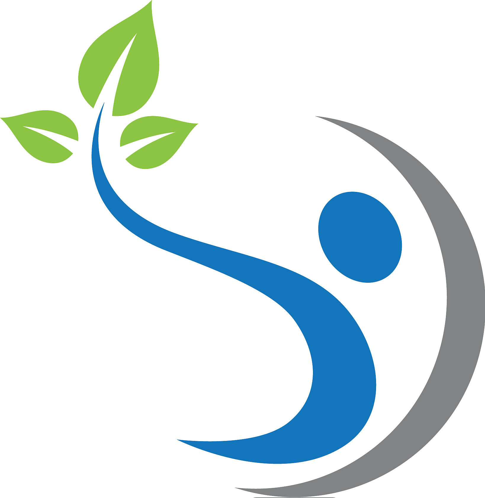 human character logo sign health care logo sign