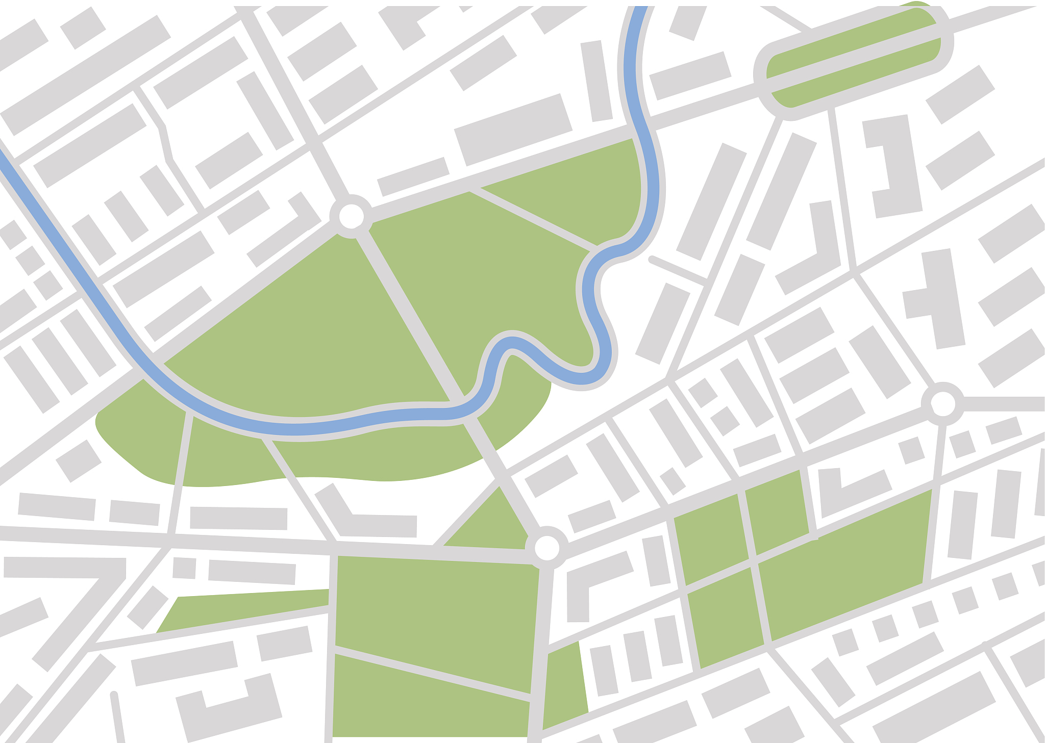 公园设计区位分析：十字路口打造城市绿洲