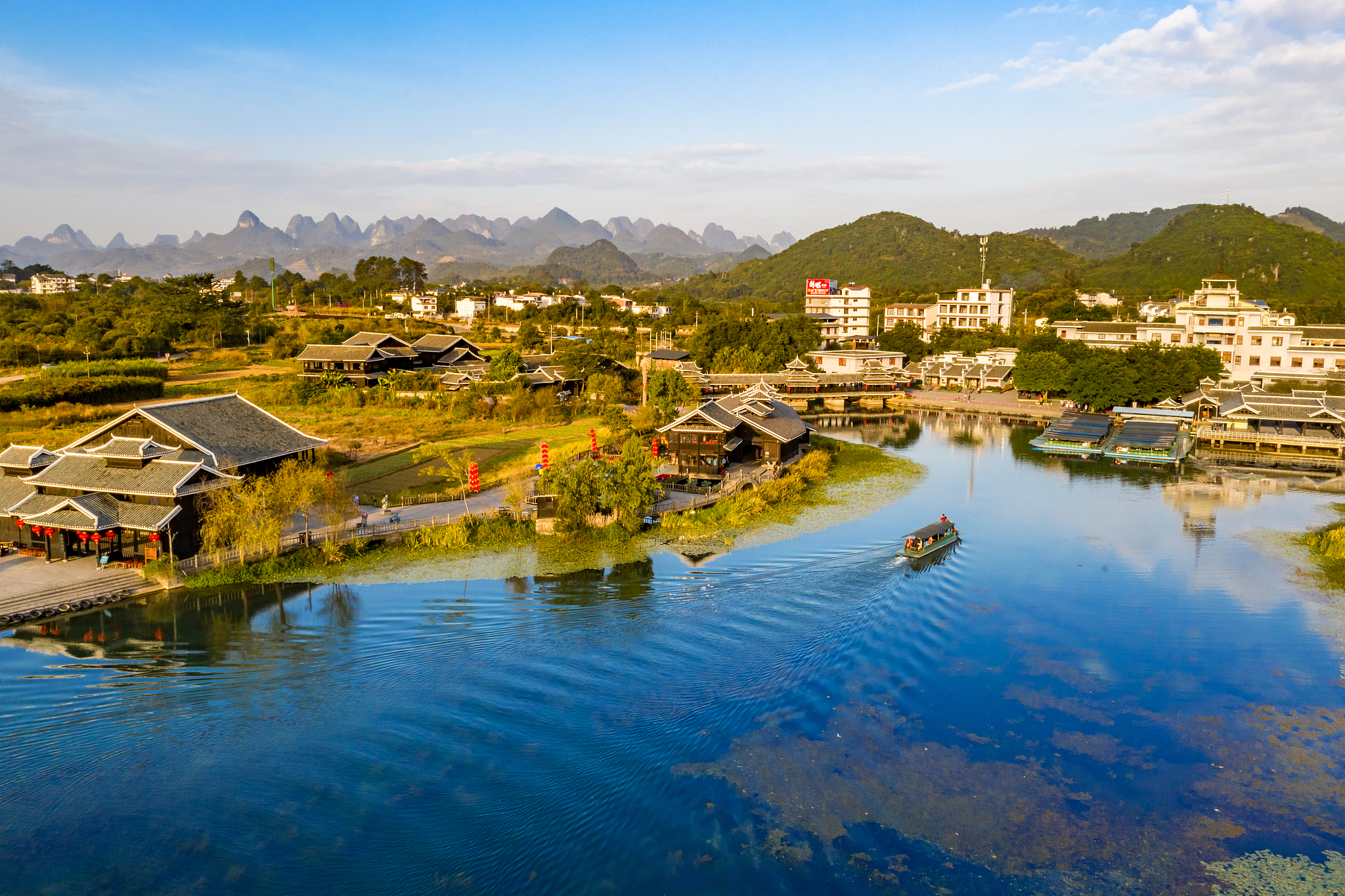 鸡窝渡村：阳朔县历史悠久古村落，风景秀丽，文化遗存丰富