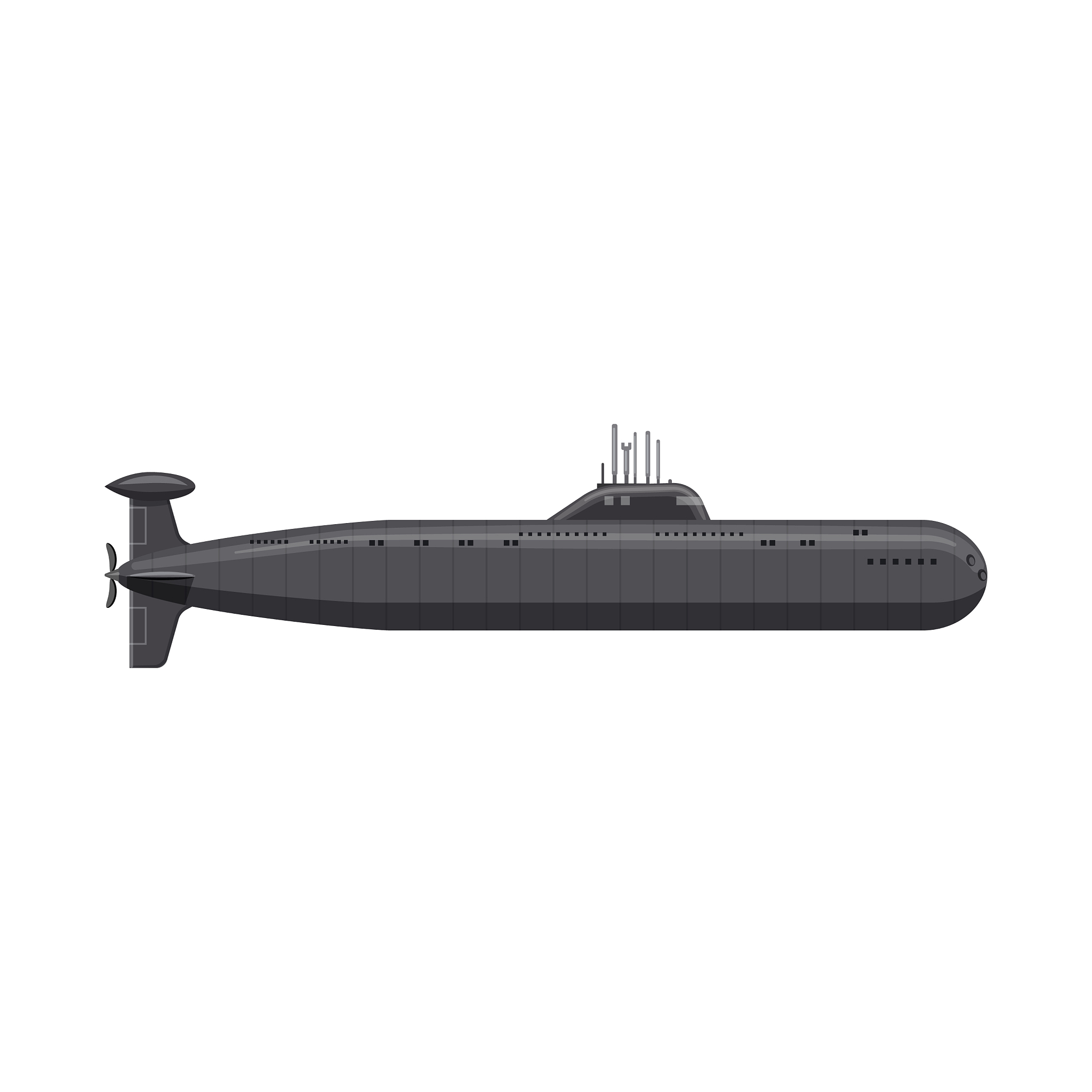 isolated object boat and navy icon collection