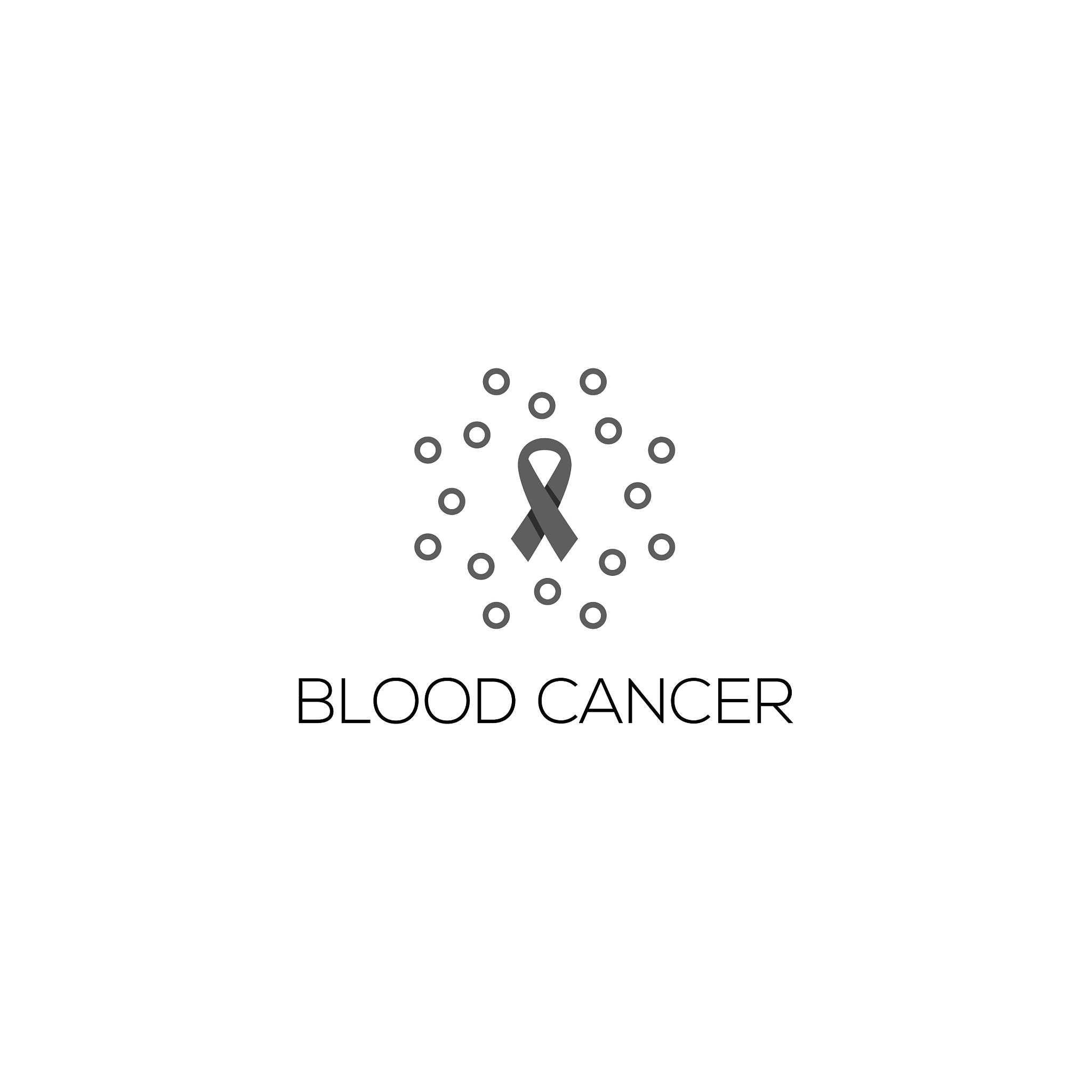 blood cancer logo design