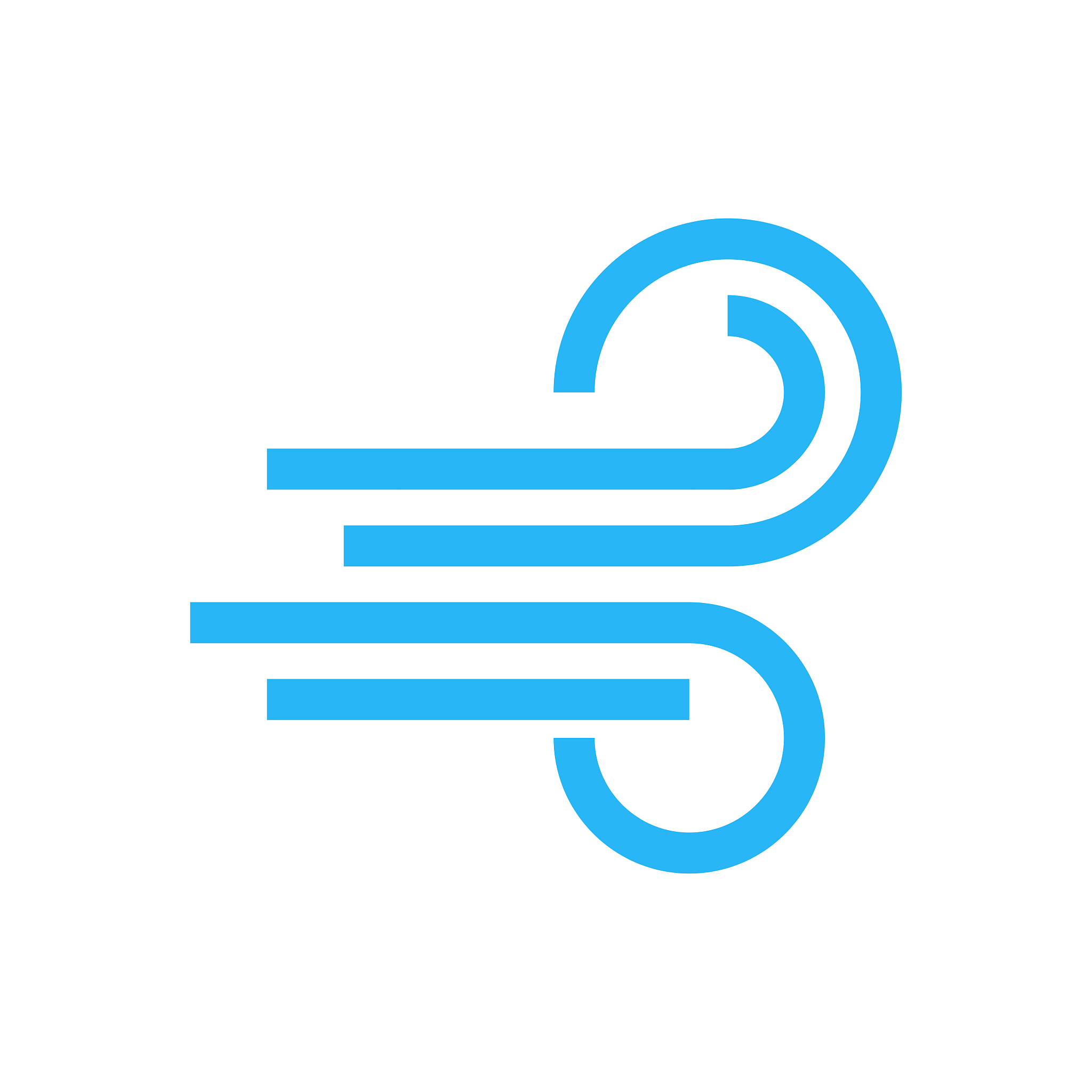 simple weather vector icon in line style