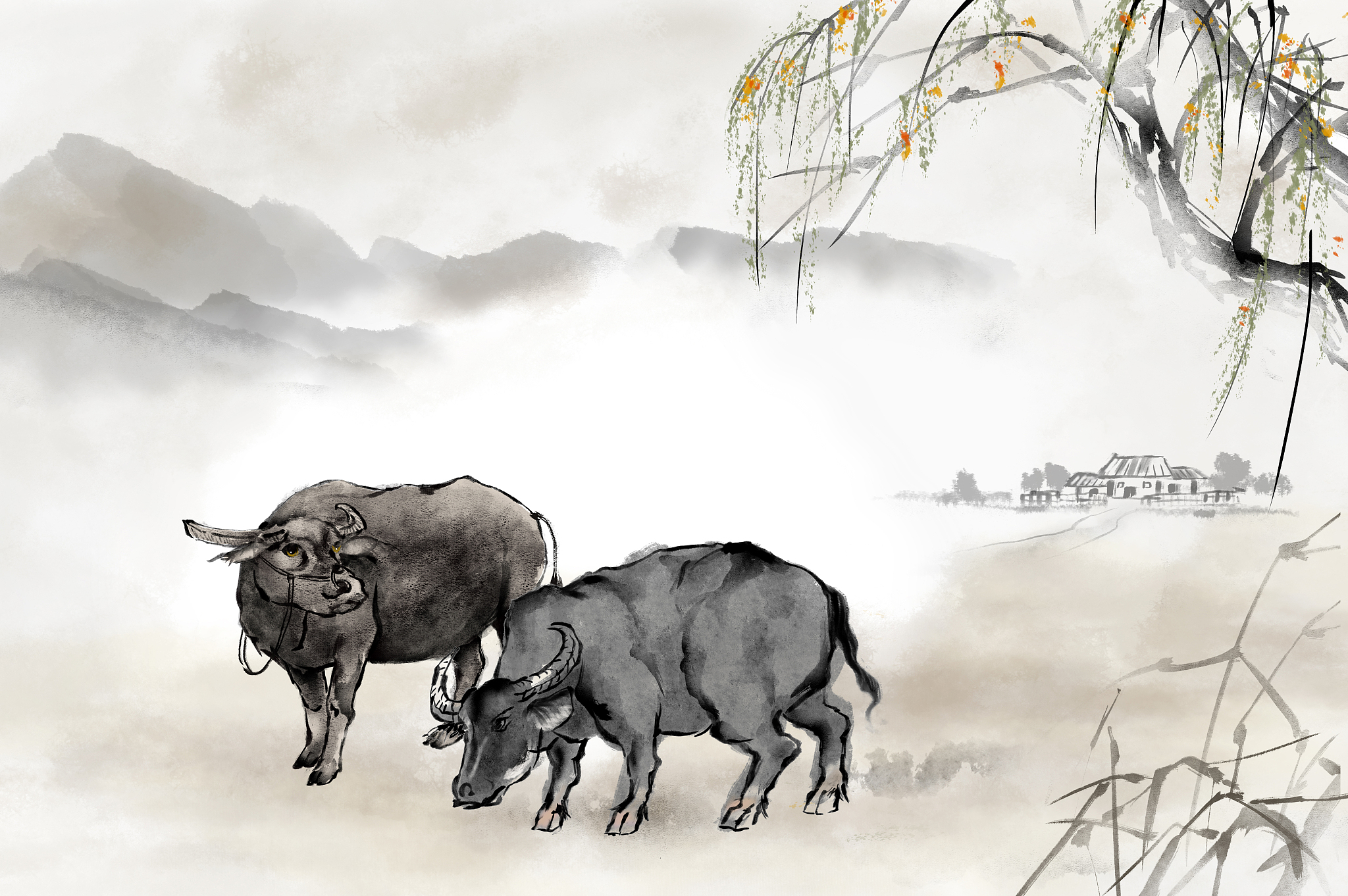 牛的诗句有哪些