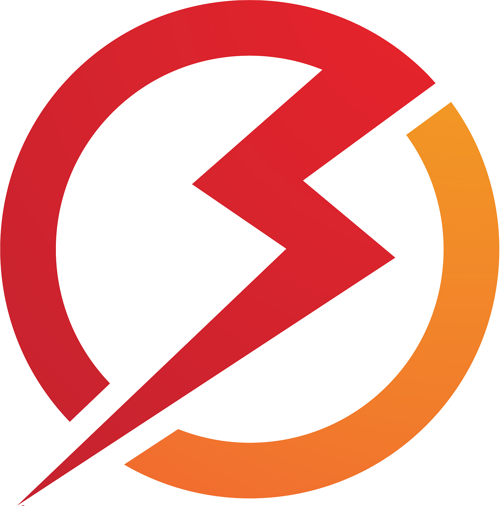 lightning logo template icon design
