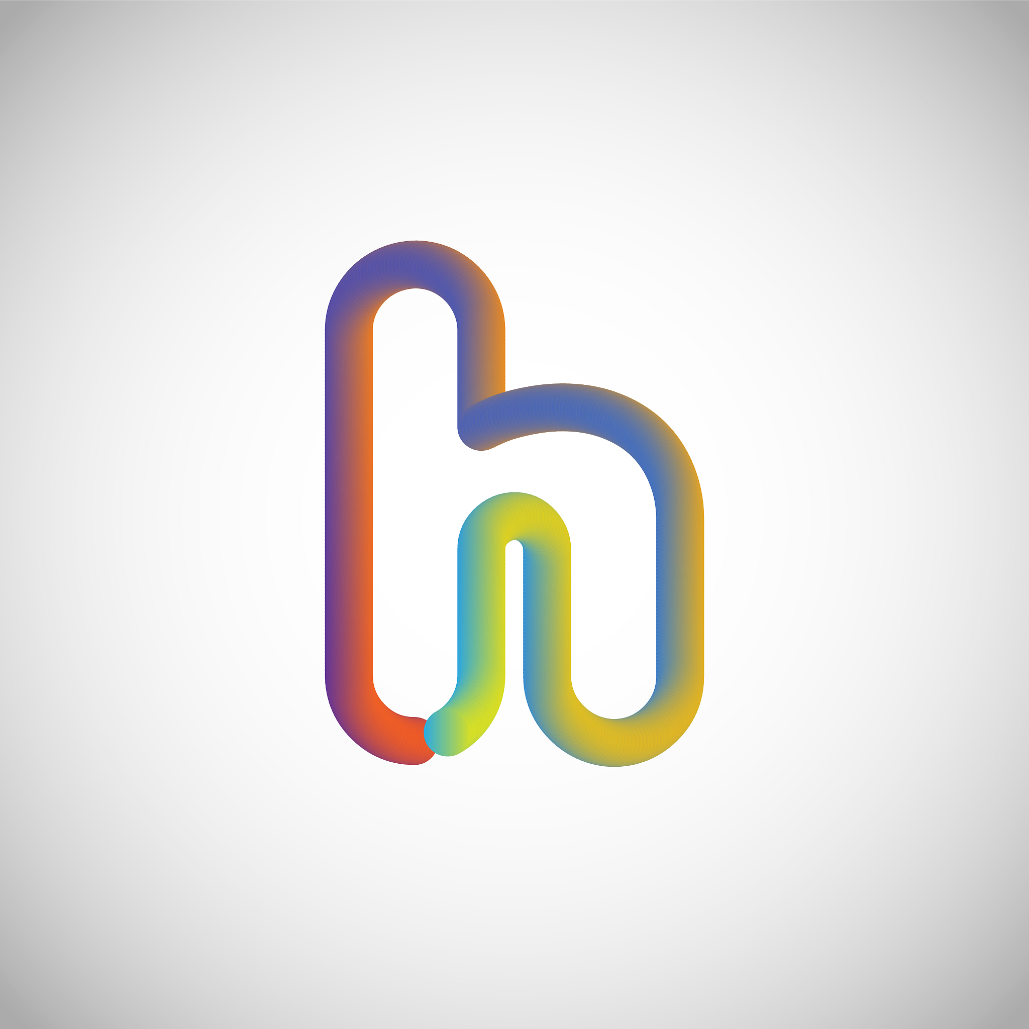 colorful character from a typeset, vector illustration