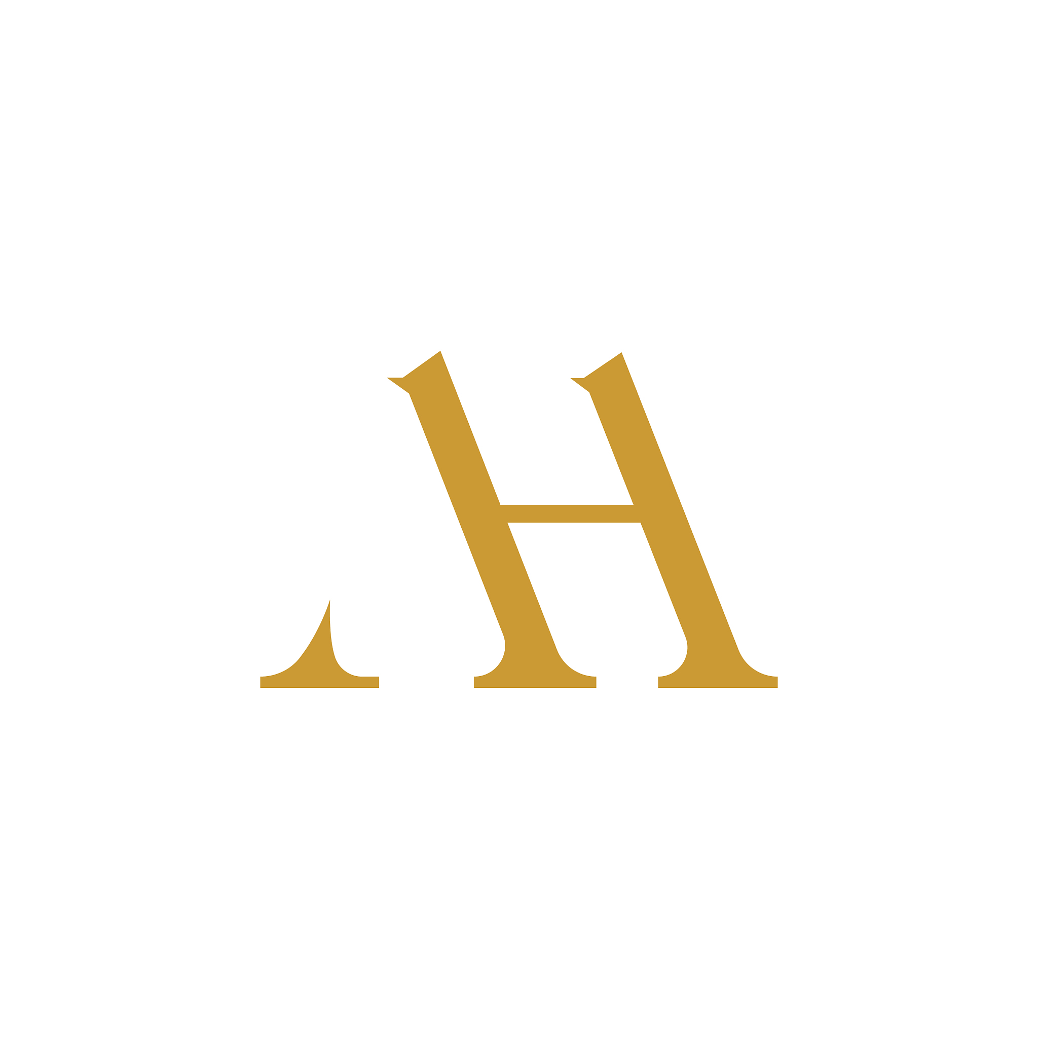 initial letter ah logo or ha logo designs