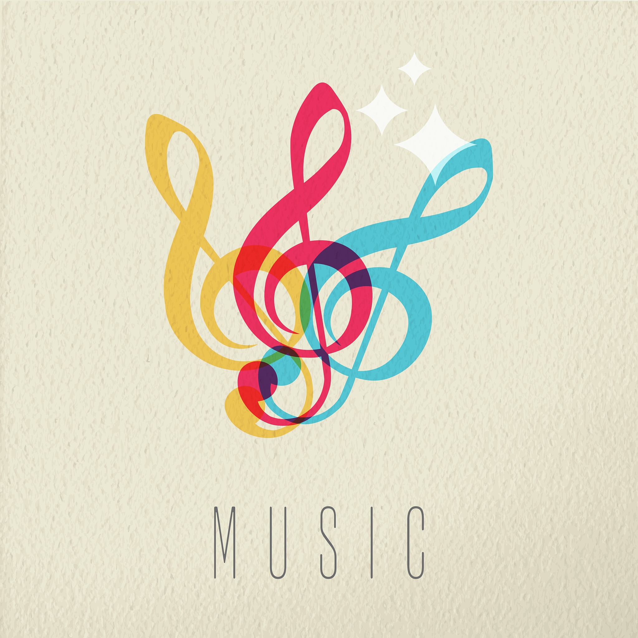 music concept musical note audio icon color design