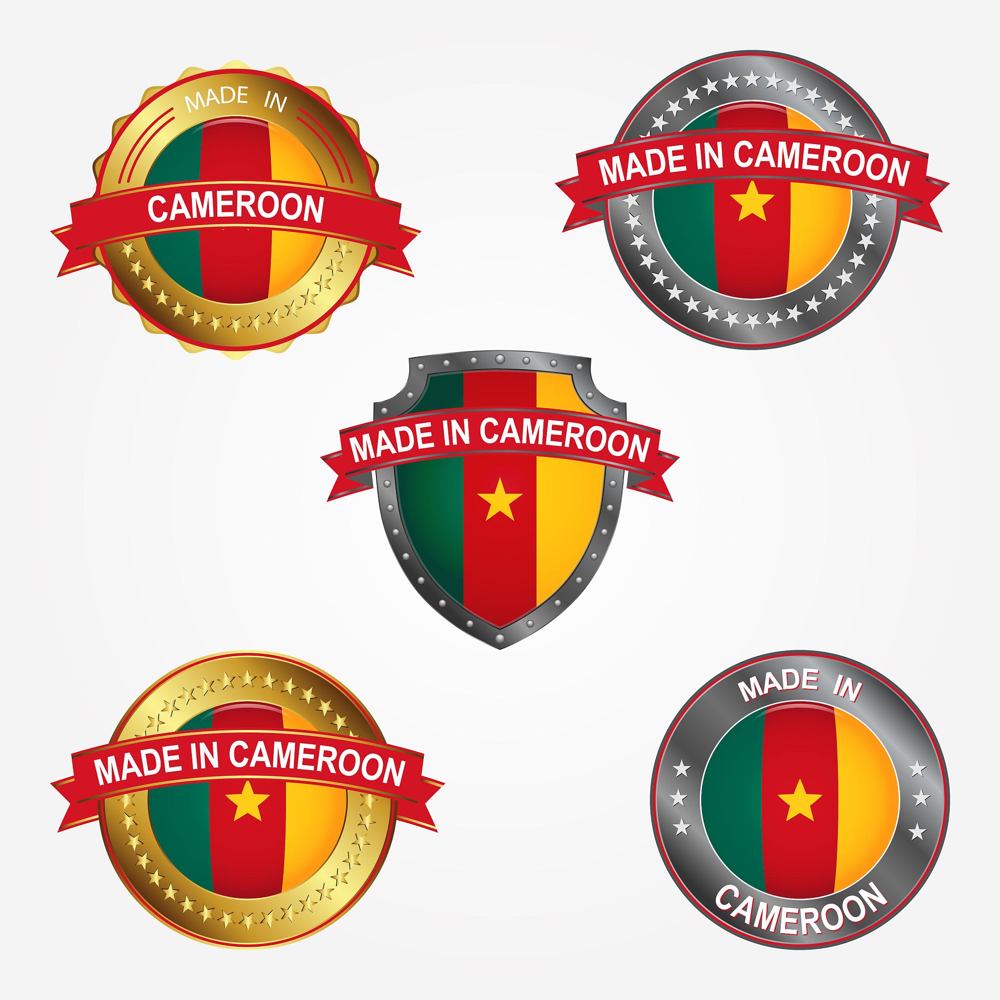 design label of made in cameroon